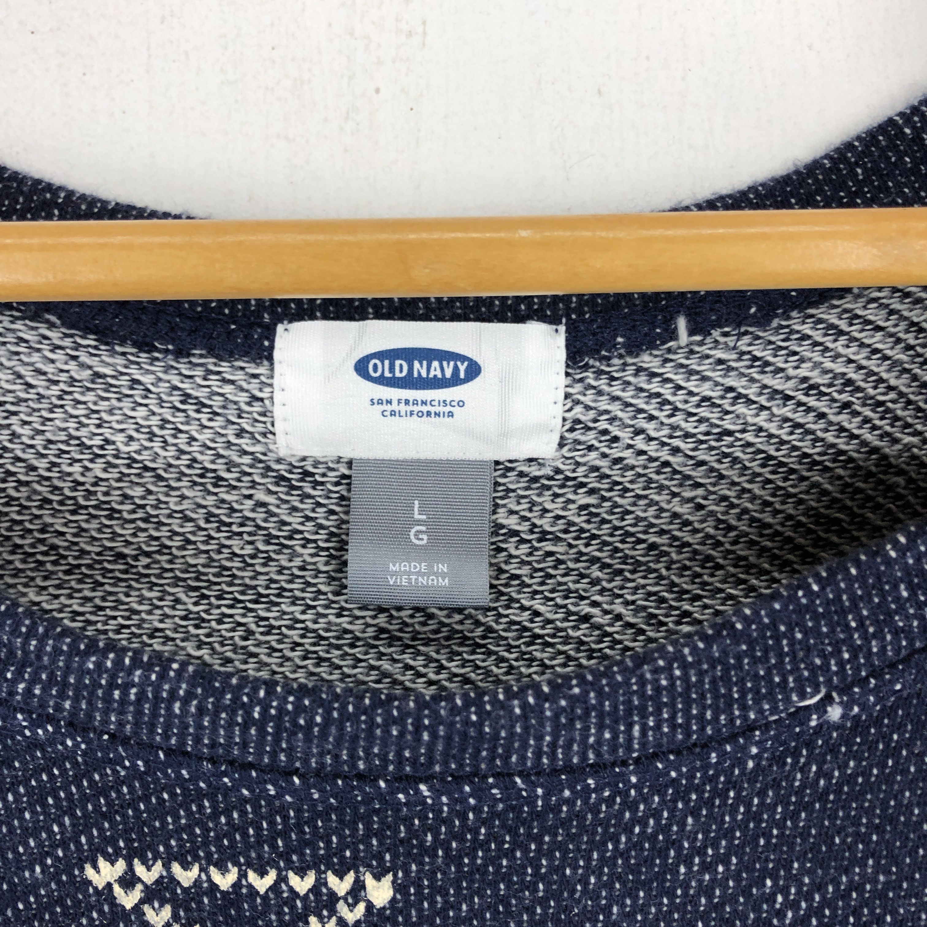 Old Navy OLD NAVY Women Sweatshirt #2147-74 Size L / US 10 / IT 46 - 3 Thumbnail