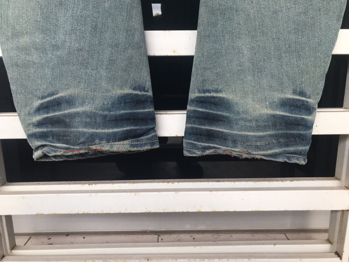 Designer × Japanese Brand Gumu International Curve Multicolor Denim Size 34x32 Size US 32 / EU 48 - 10 Thumbnail