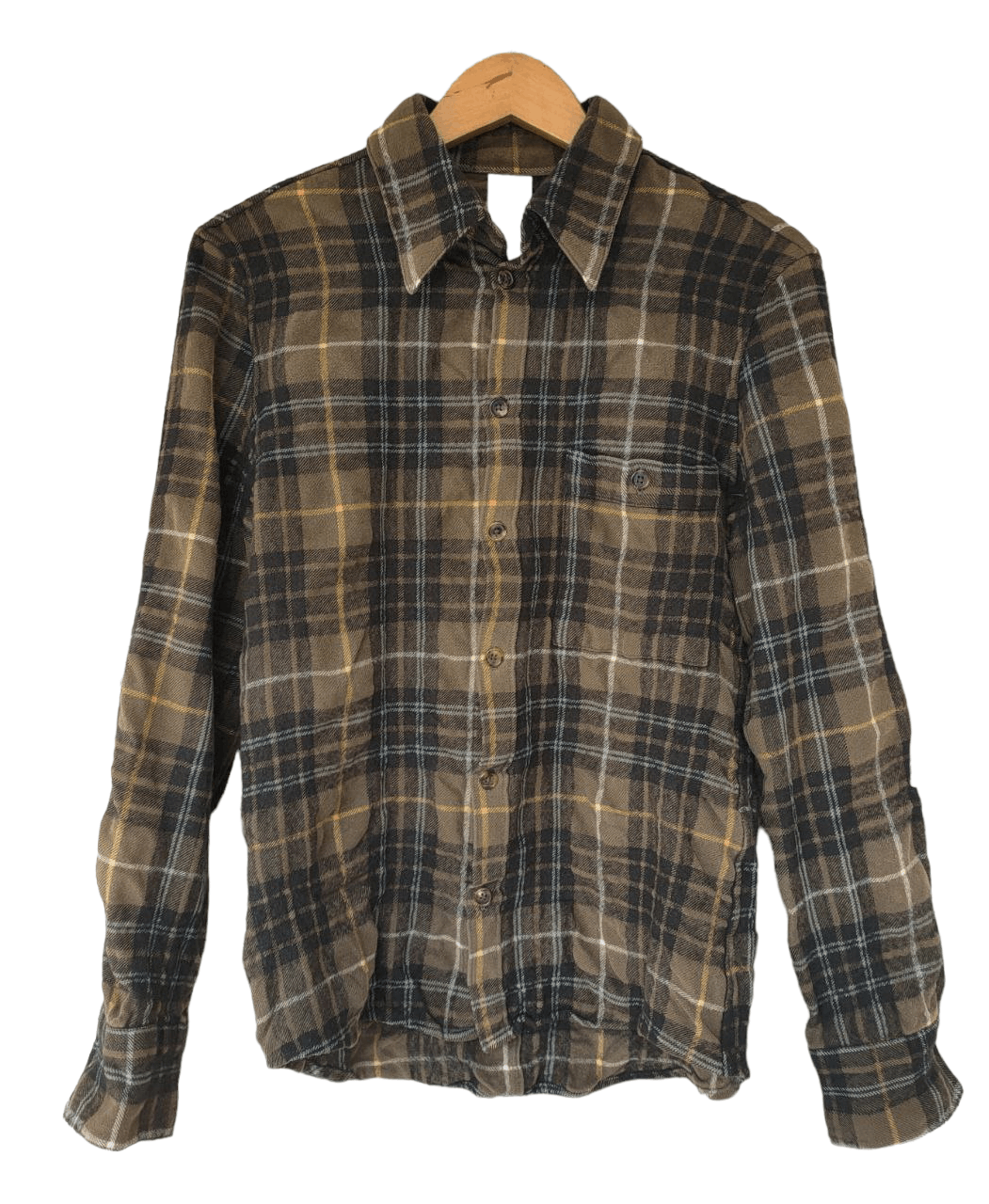 RIPVANWINKLE Ripwanwinkle Leather Elbow Patch Flannel Size US S / EU 44-46 / 1 - 2 Thumbnail