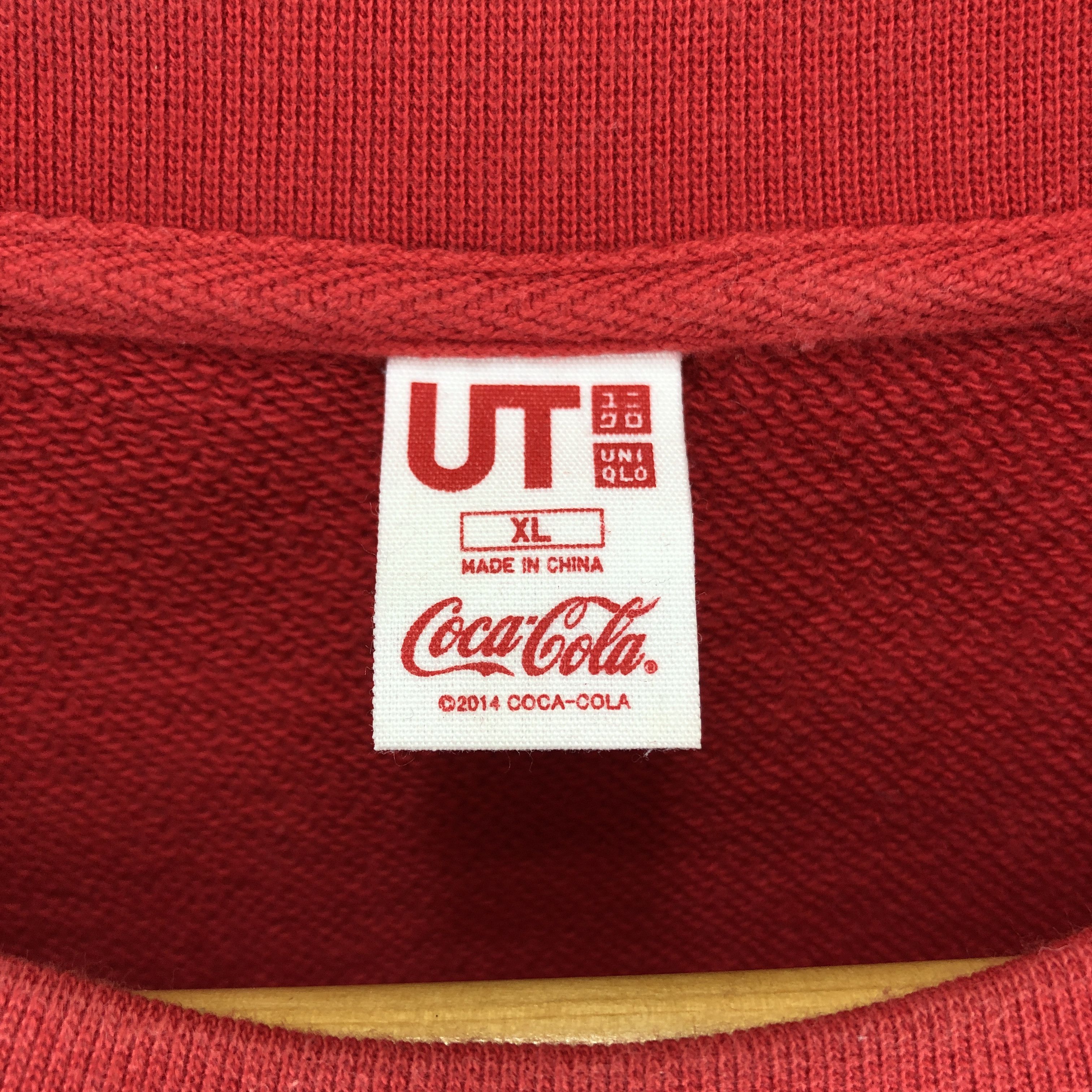 Uniqlo COCA COLA x UNIQLO Crew Neck Sweatshirt #0784/Q Size US XL / EU 56 / 4 - 4 Thumbnail