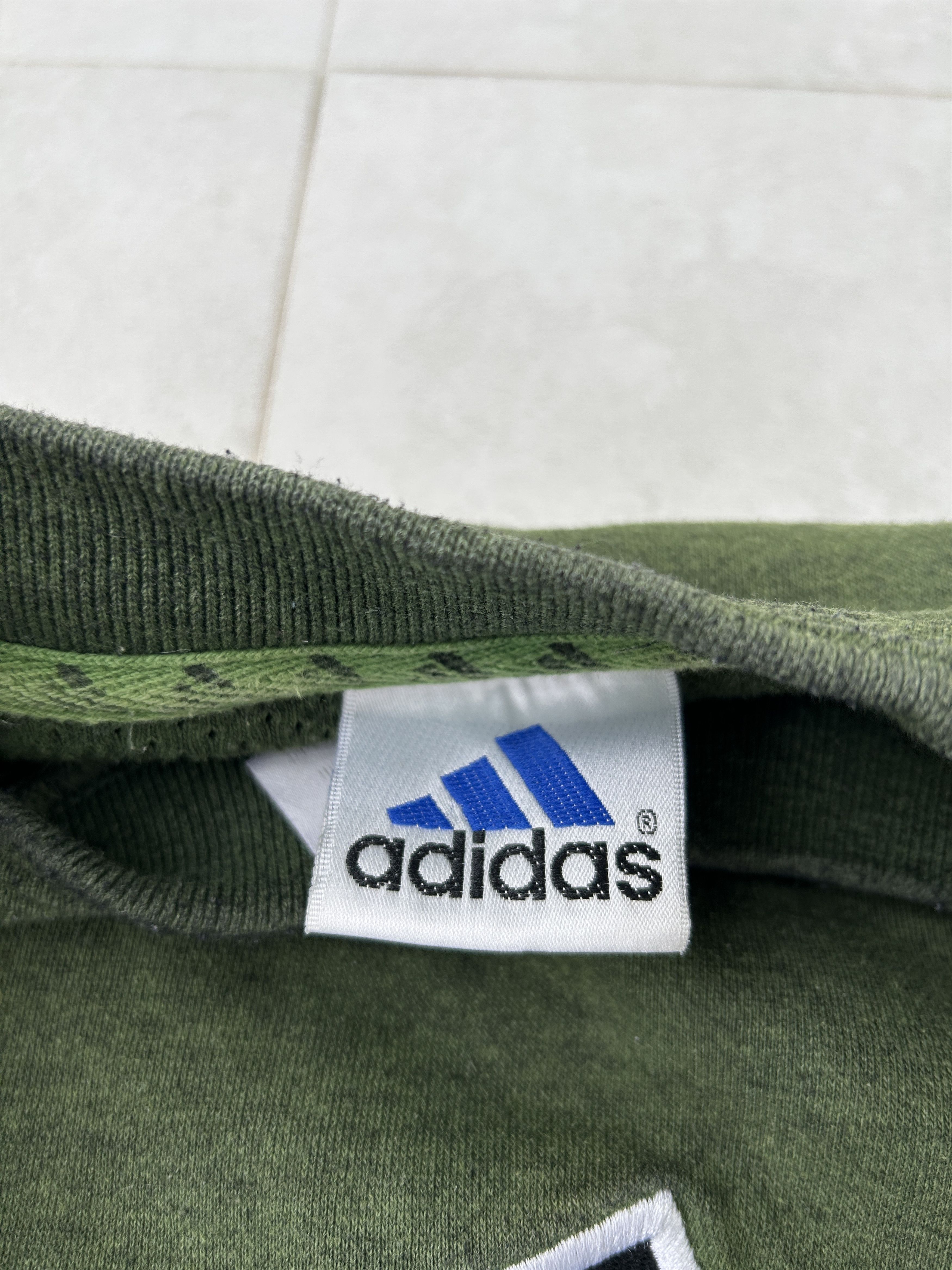 Adidas × Vintage Vintage Adidas Big Logog Hooodie 90s Y2K Streetwear Size US L / EU 52-54 / 3 - 4 Thumbnail