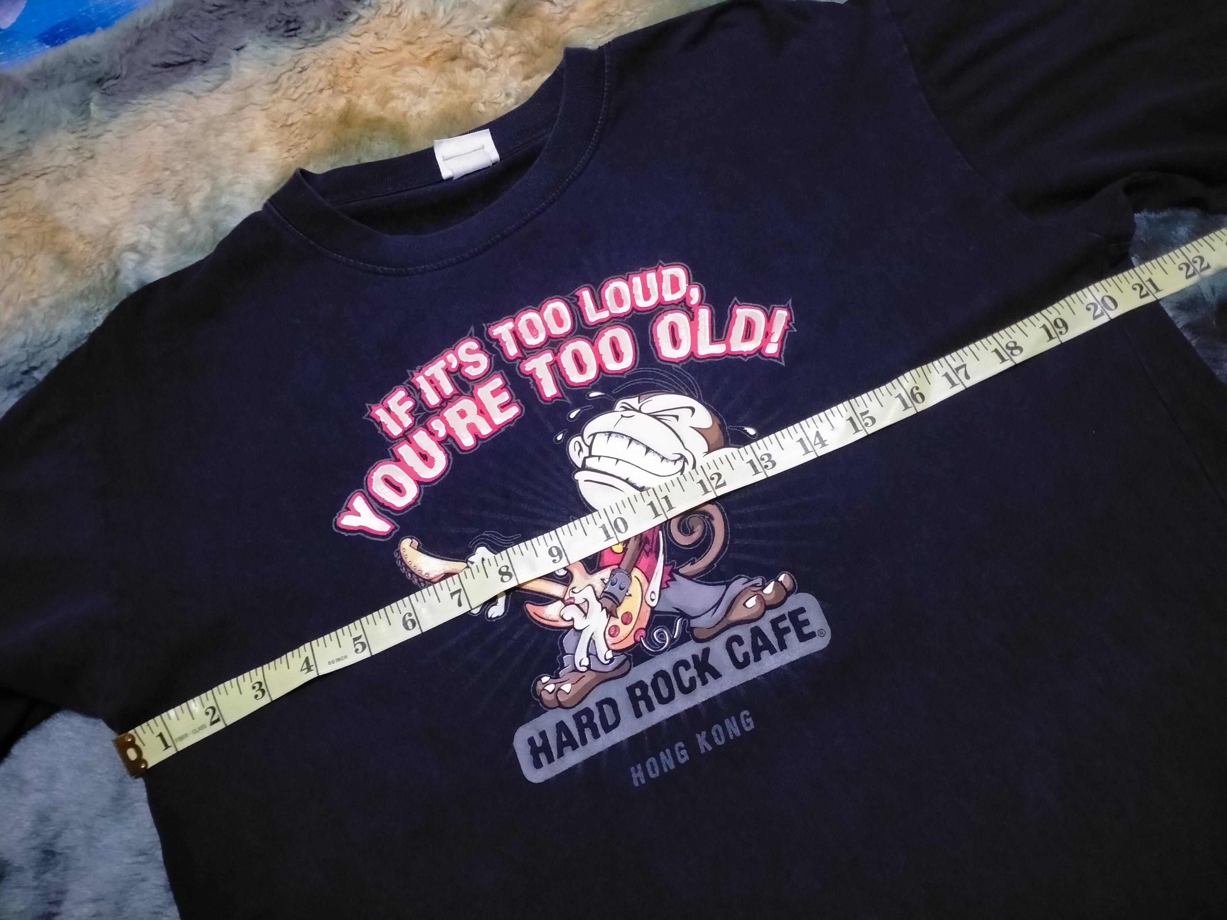 Hard Rock Cafe × Vintage Vintage Hard Rock Hong Kong Distressed T-shirt Size US L / EU 52-54 / 3 - 13 Thumbnail