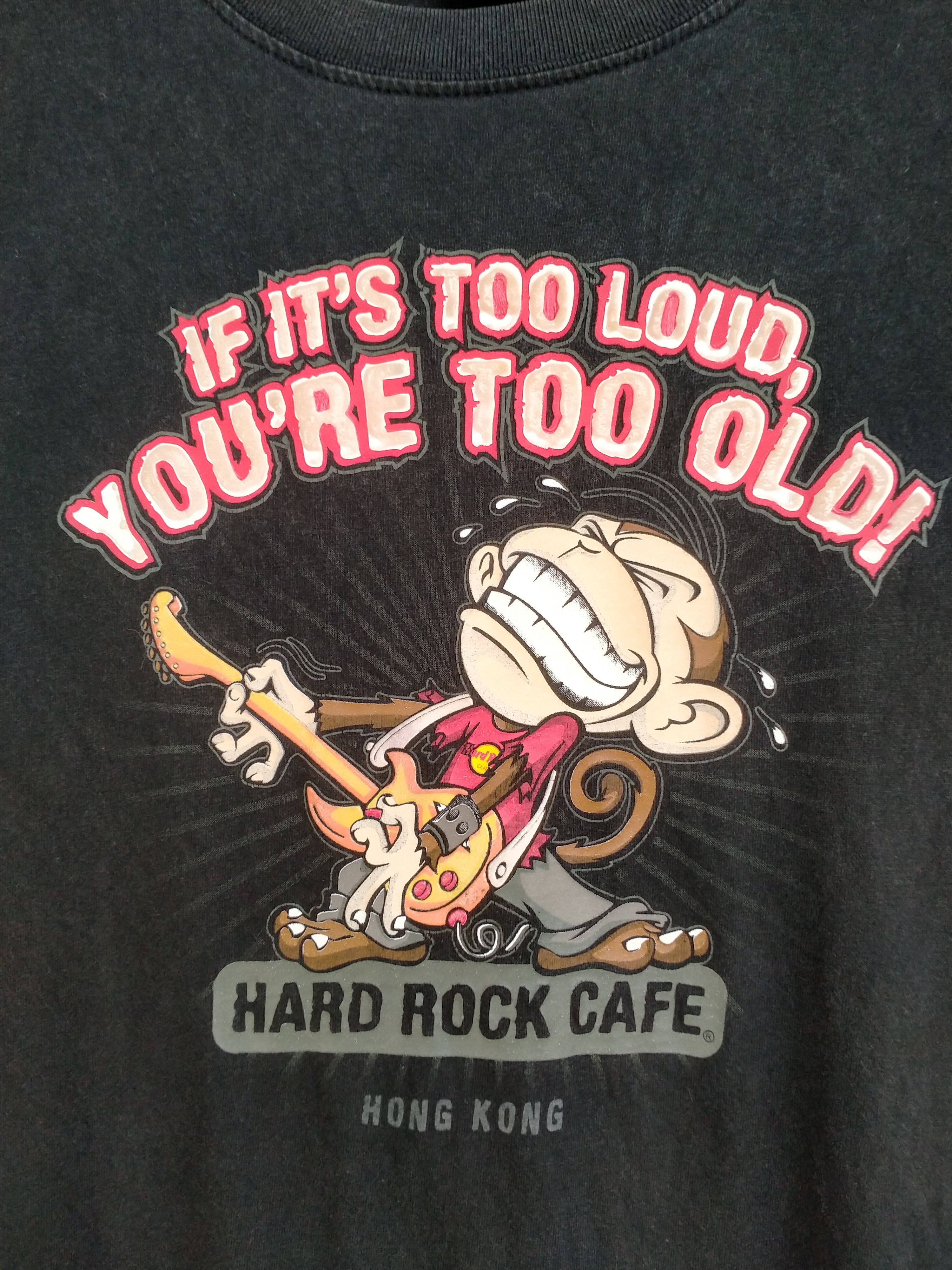 Hard Rock Cafe × Vintage Vintage Hard Rock Hong Kong Distressed T-shirt Size US L / EU 52-54 / 3 - 2 Thumbnail