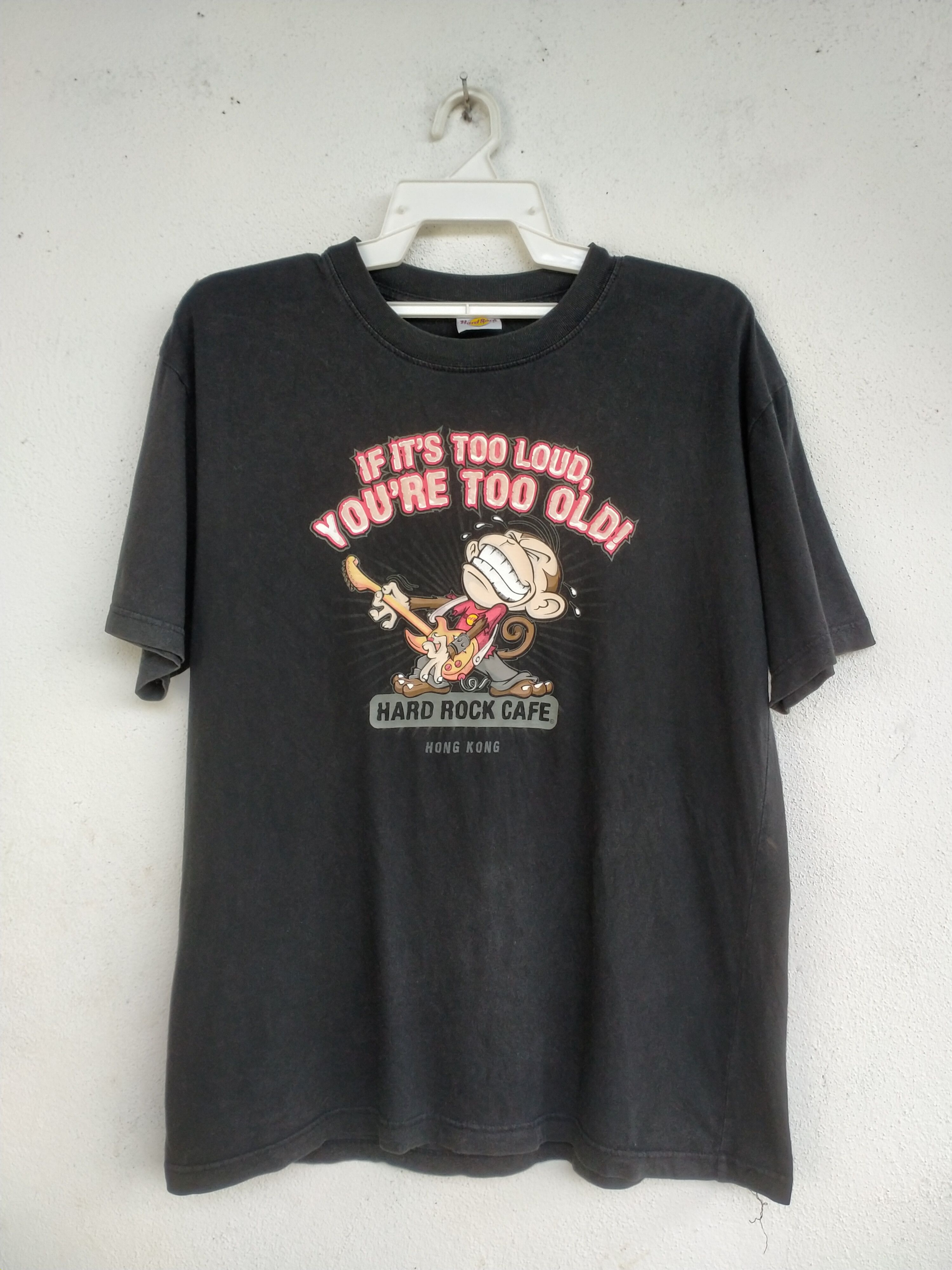 Hard Rock Cafe × Vintage Vintage Hard Rock Hong Kong Distressed T-shirt Size US L / EU 52-54 / 3 - 1 Thumbnail