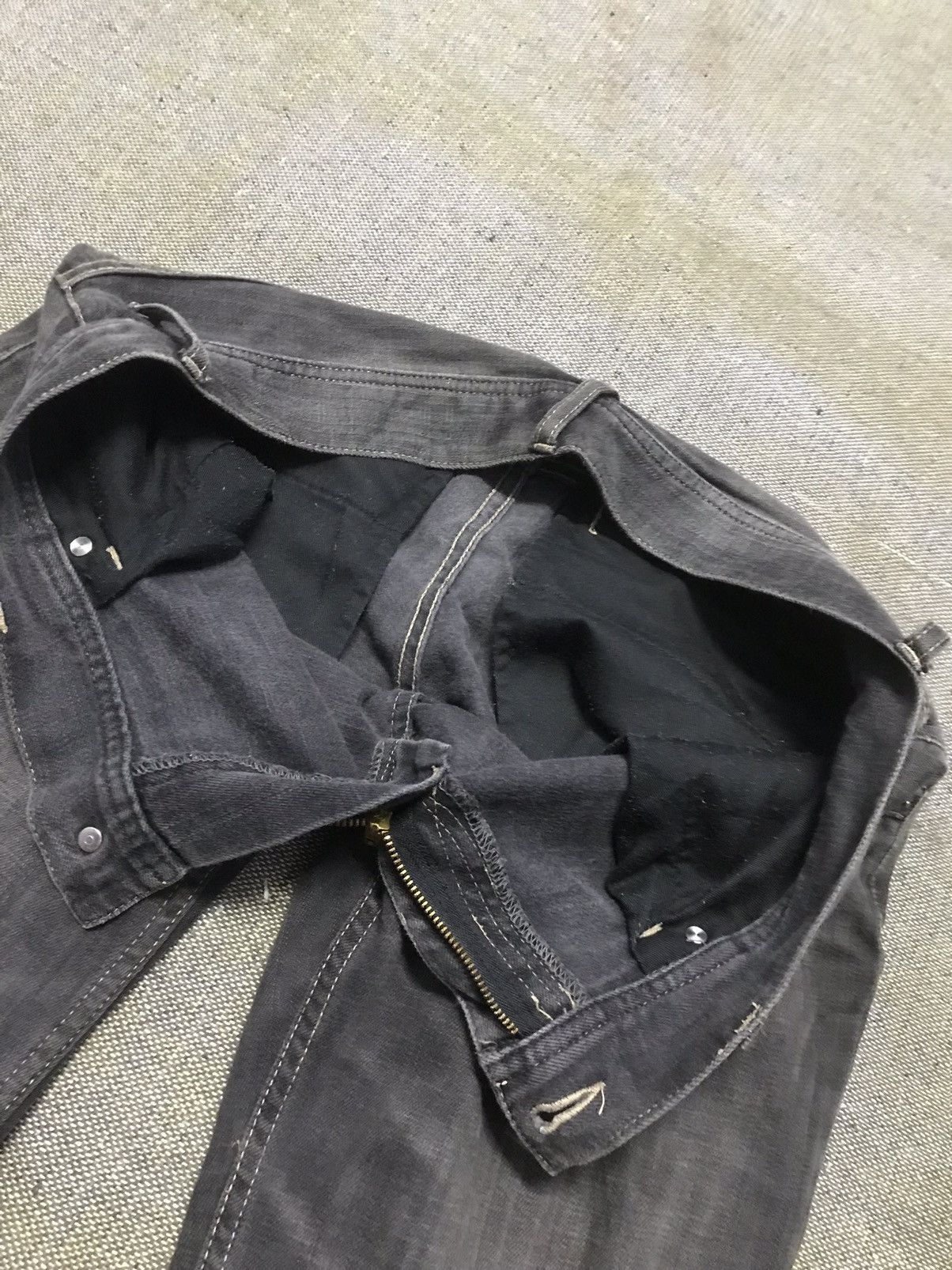 Japanese Brand × PPFM PPFM Skull Logo Denim Size 34x32 Size US 34 / EU 50 - 9 Thumbnail