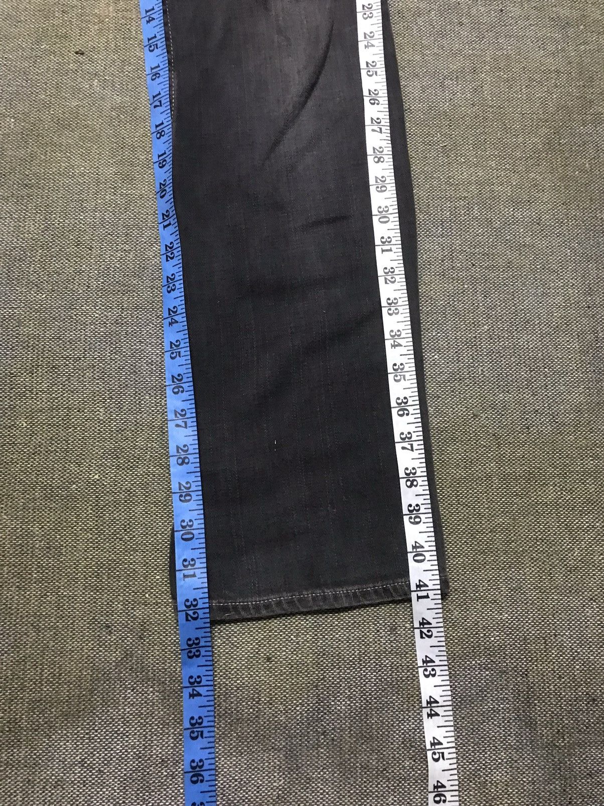 Japanese Brand × PPFM PPFM Skull Logo Denim Size 34x32 Size US 34 / EU 50 - 13 Thumbnail