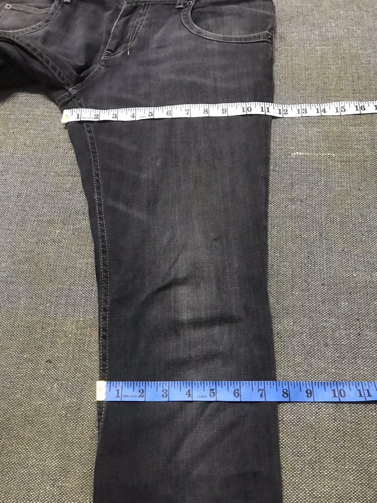 Japanese Brand × PPFM PPFM Skull Logo Denim Size 34x32 Size US 34 / EU 50 - 12 Thumbnail