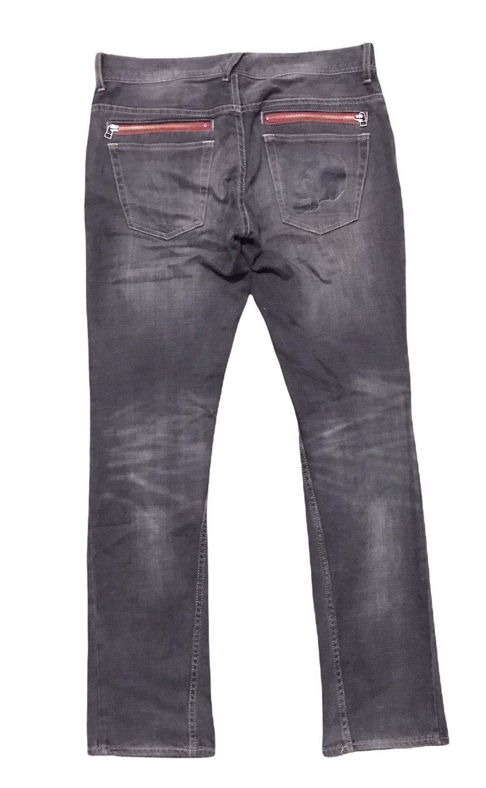 Japanese Brand × PPFM PPFM Skull Logo Denim Size 34x32 Size US 34 / EU 50 - 1 Thumbnail