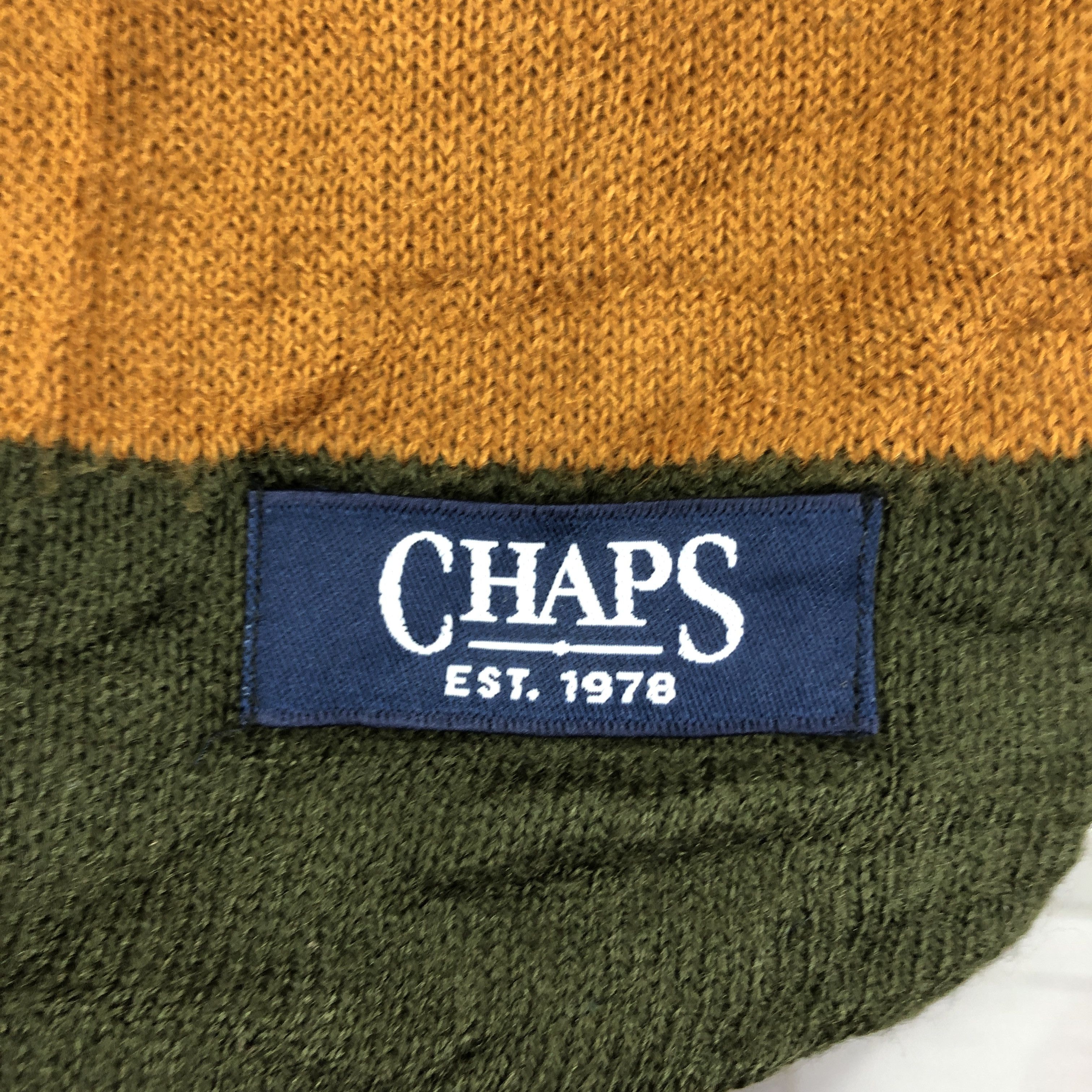 Chaps CHAPS Stripe Muffler Scarf #0984/AG Size ONE SIZE - 4 Thumbnail