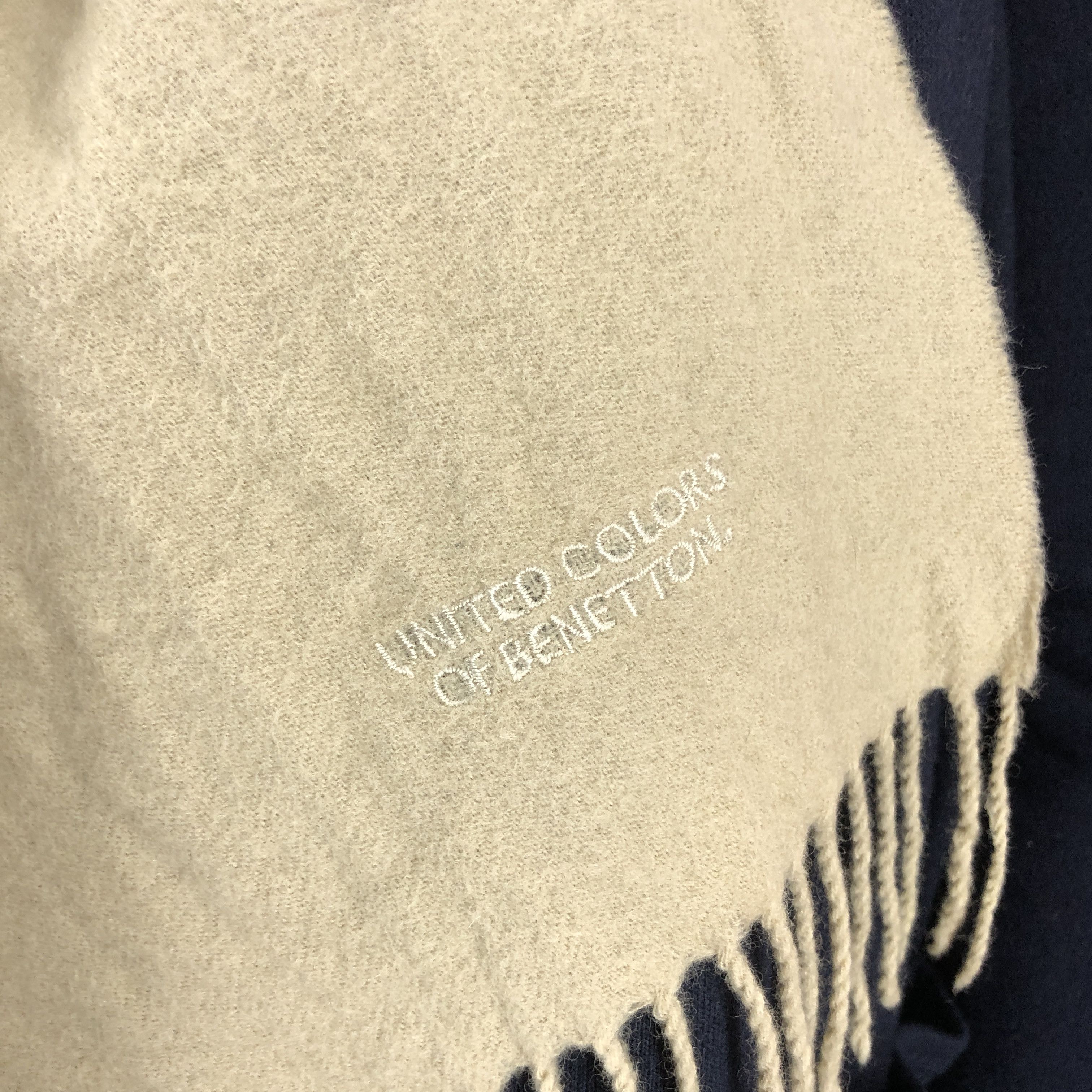 Benetton BENETTON Muffler Scarf #0938/AG Size ONE SIZE - 3 Thumbnail
