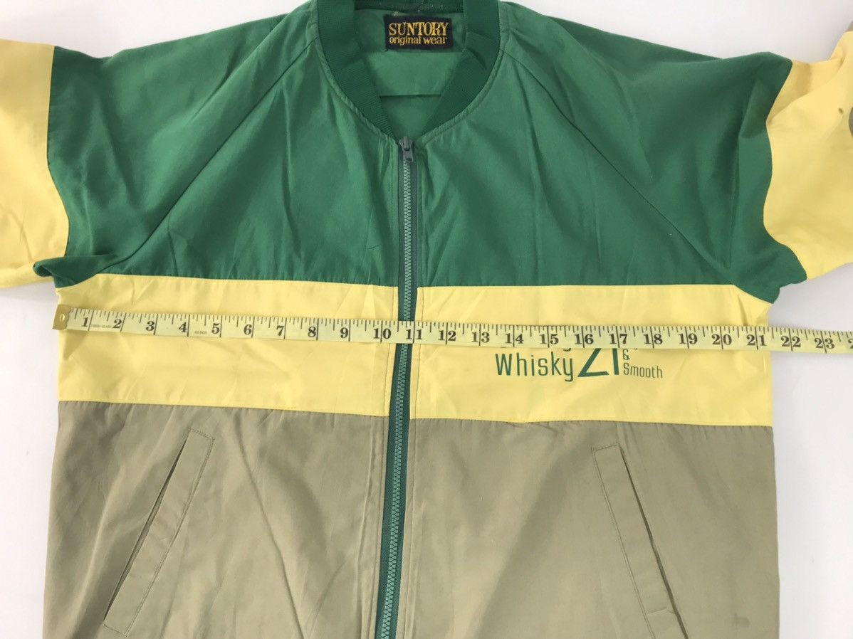 Japanese Brand Suntory Whisky 2 Varsity Jacket Colour Block Design Size US L / EU 52-54 / 3 - 9 Thumbnail