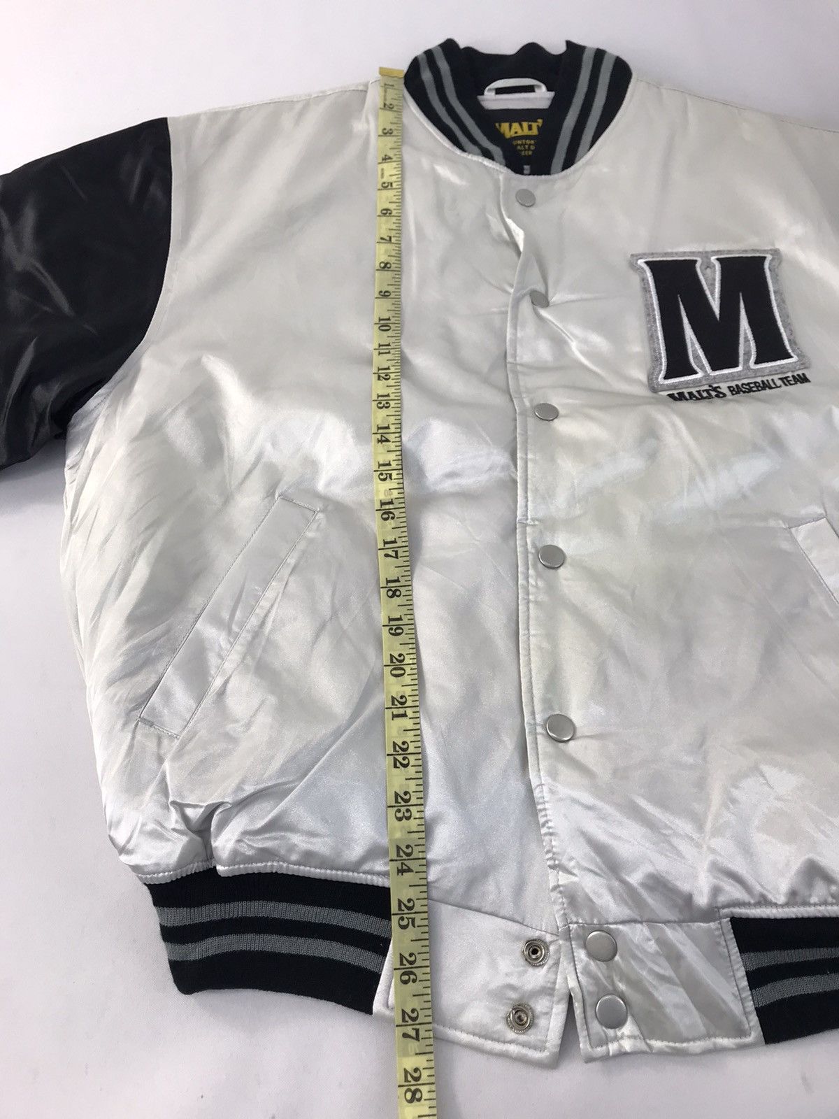 Vintage Suntory Malts Draft Beer Baseball Team Varsity Jacket Design Size US L / EU 52-54 / 3 - 12 Thumbnail