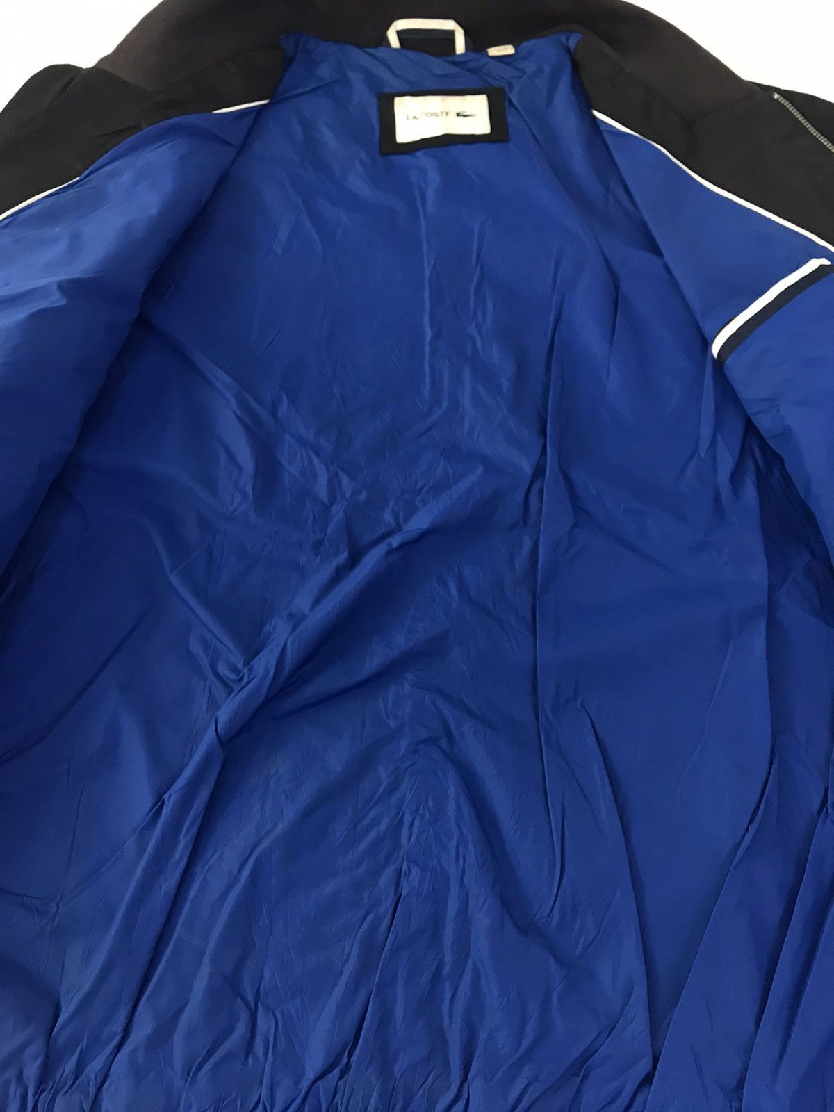 Designer Lacoste Simple Bomber Jacket Embroidery Logo Style Size US L / EU 52-54 / 3 - 5 Thumbnail