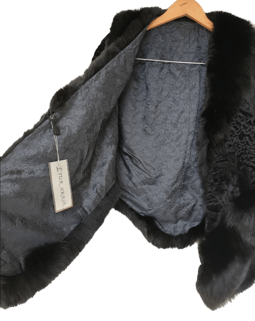 Japanese Brand Very Rare Vintage Suzuko Fur Arase Amebro Cape Size ONE SIZE - 15 Thumbnail
