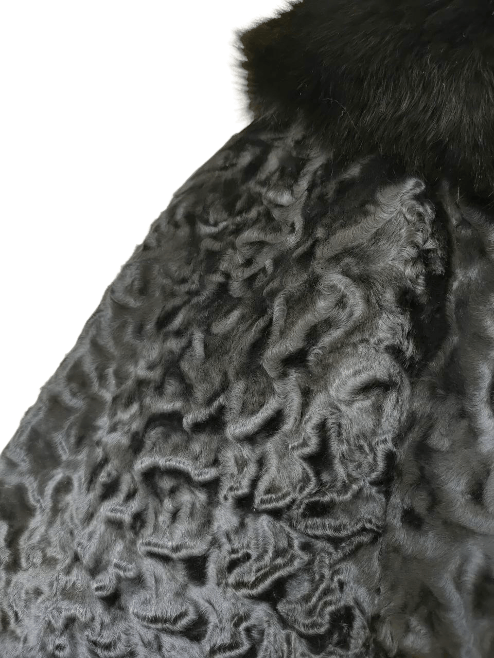 Japanese Brand Very Rare Vintage Suzuko Fur Arase Amebro Cape Size ONE SIZE - 7 Thumbnail
