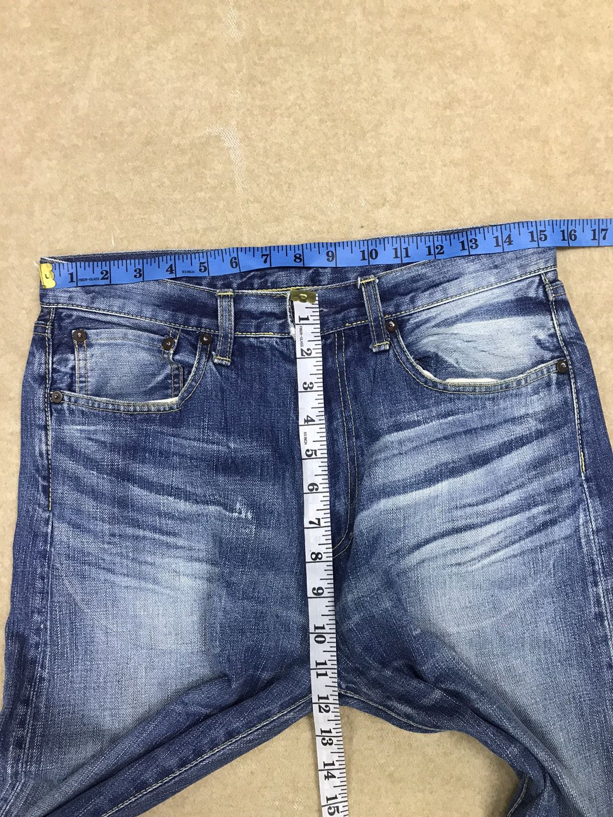 United Arrows × Vintage United Arrows x Tabloid News Non Selvedge Denim Size 3 Size US 31 - 9 Thumbnail