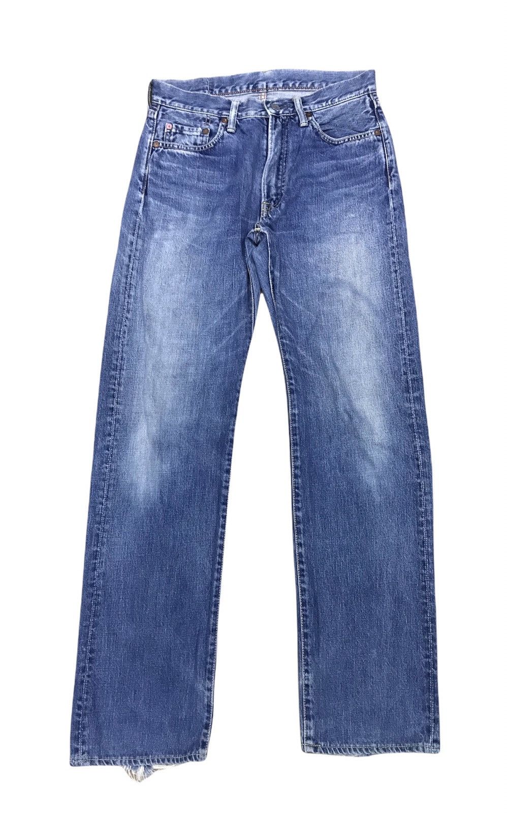 image of 45Rpm Non Selvedge Denim Size 30X32 in Blue Denim, Men's