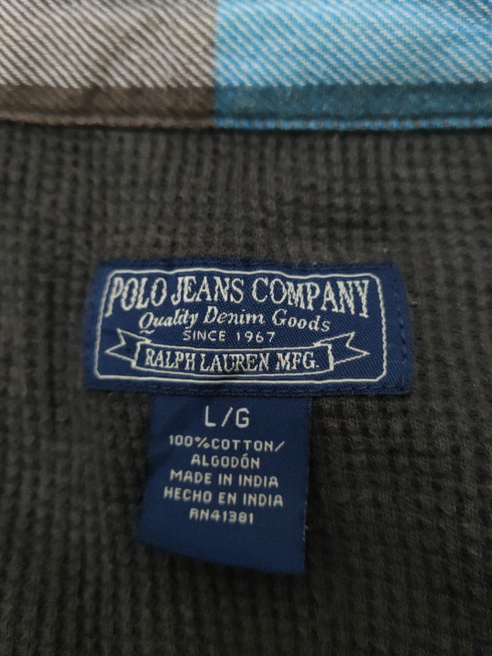 Polo Ralph Lauren Polo Jeans Flannel Size US L / EU 52-54 / 3 - 6 Thumbnail