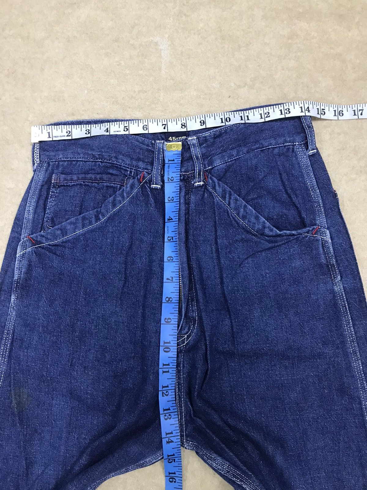 45rpm × Japanese Brand 45Rpm Worker Denim Size 29 Size US 29 - 11 Thumbnail