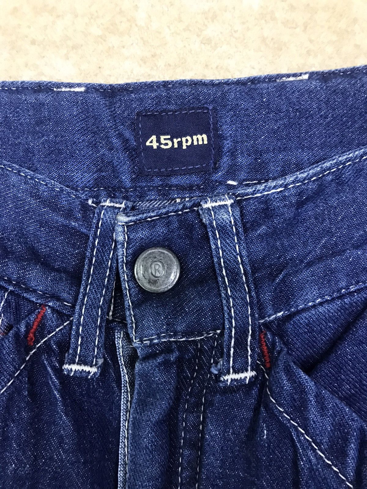 45rpm × Japanese Brand 45Rpm Worker Denim Size 29 Size US 29 - 7 Thumbnail