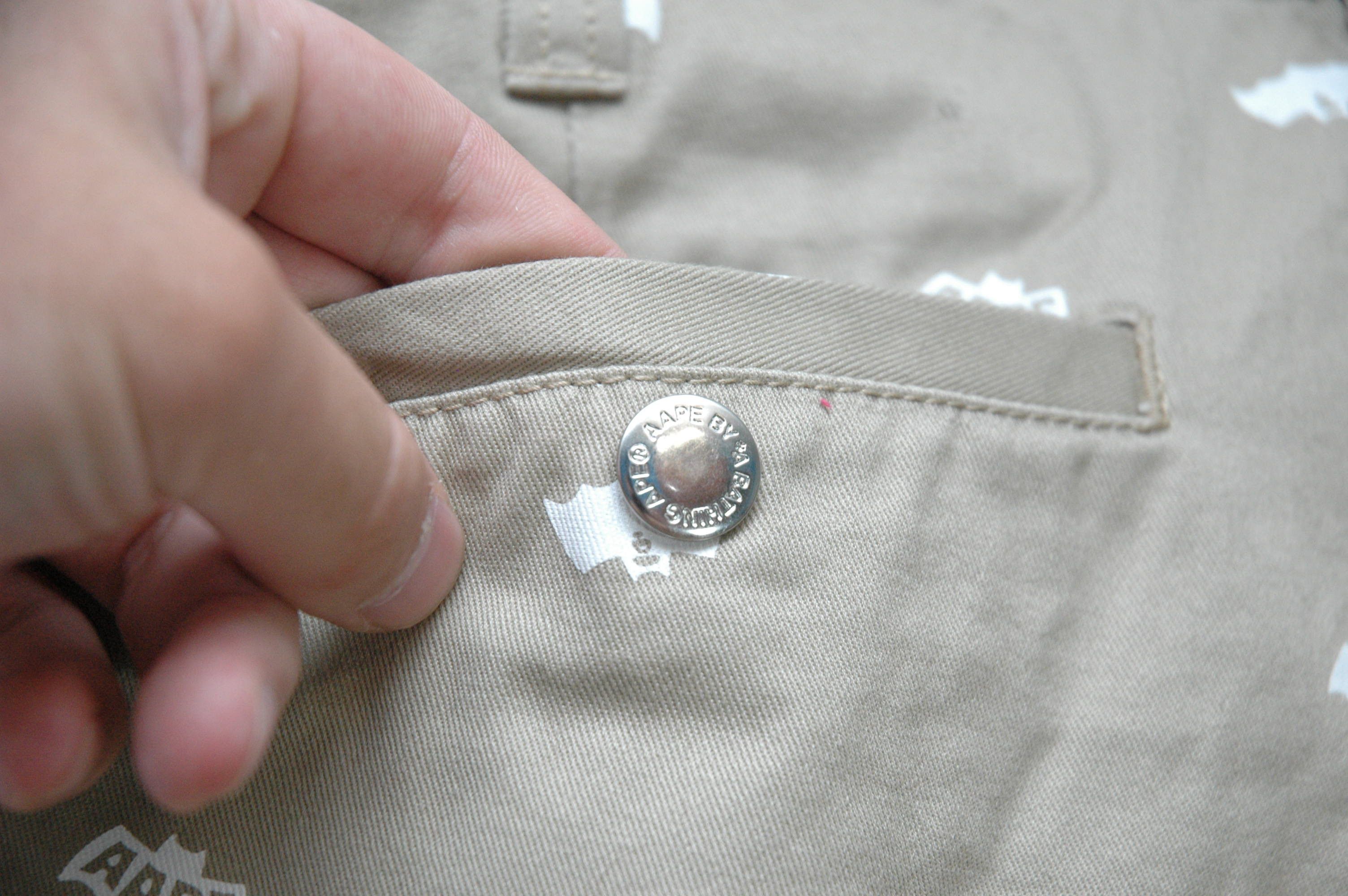 Aape Aape by Bape shorts multilogo size L Size US 34 / EU 50 - 6 Thumbnail