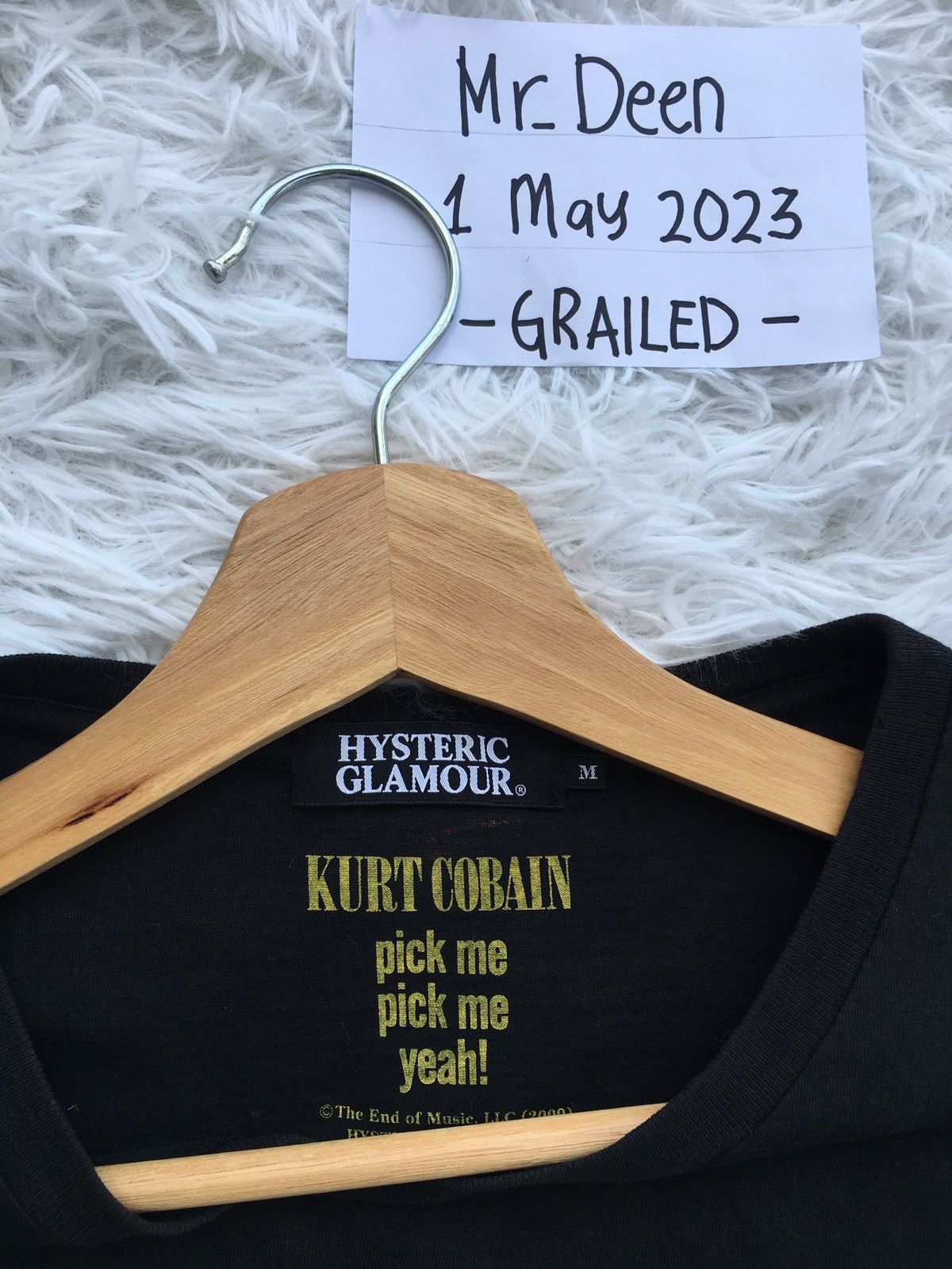 Hysteric Glamour Rare Hysteric Glamour x Nirvana Nevermind Tshirt Size US M / EU 48-50 / 2 - 8 Thumbnail