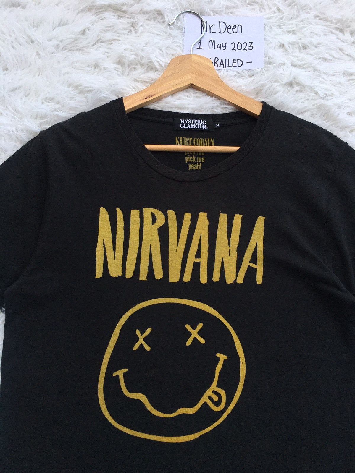Hysteric Glamour Rare Hysteric Glamour x Nirvana Nevermind Tshirt Size US M / EU 48-50 / 2 - 6 Thumbnail
