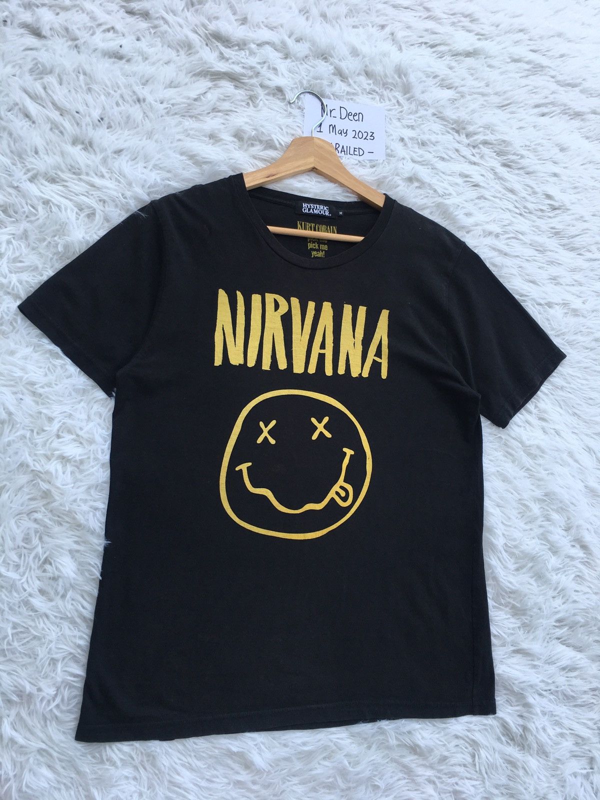 Hysteric Glamour Rare Hysteric Glamour x Nirvana Nevermind Tshirt Size US M / EU 48-50 / 2 - 2 Thumbnail