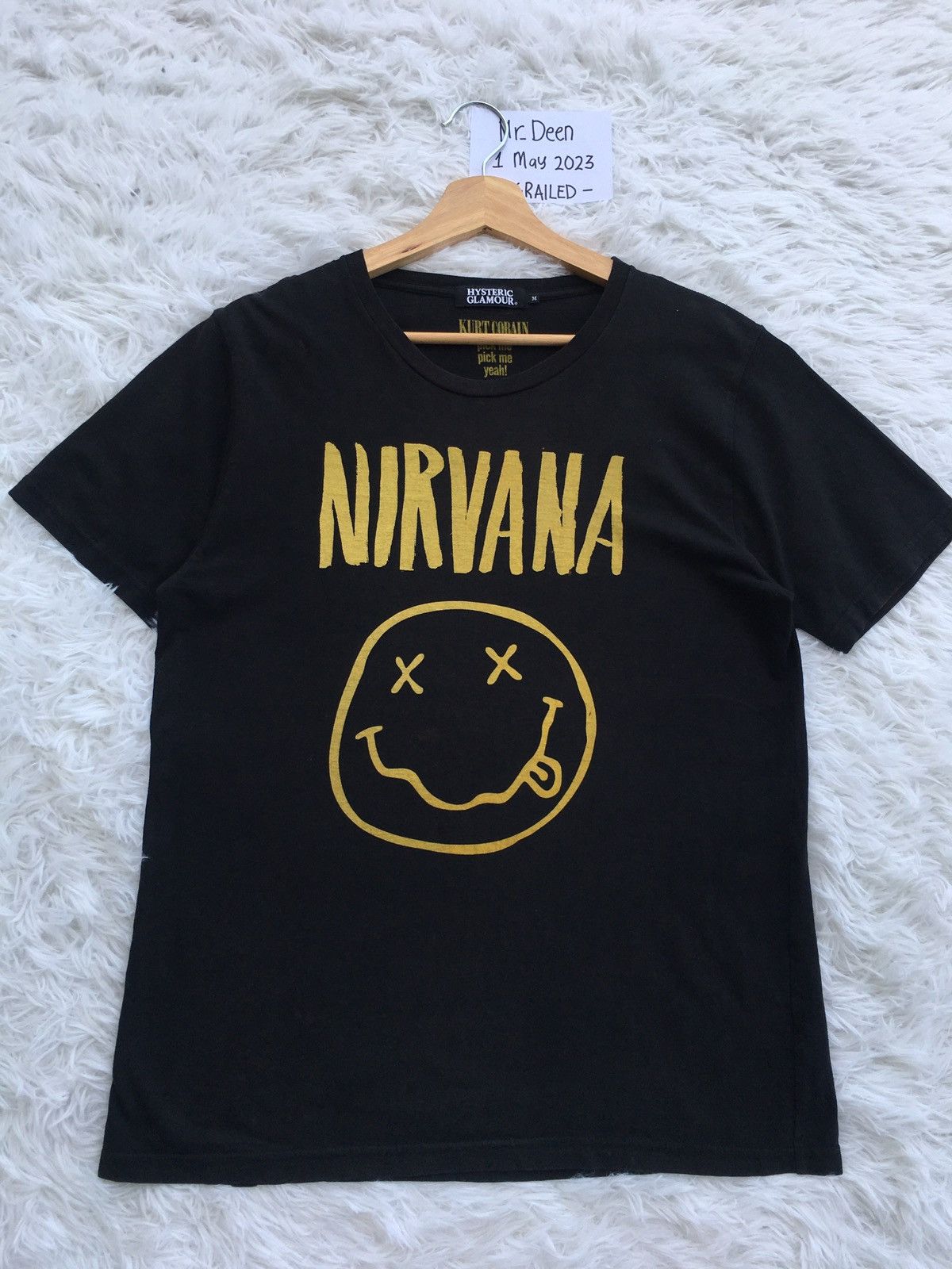 Hysteric Glamour Rare Hysteric Glamour x Nirvana Nevermind Tshirt Size US M / EU 48-50 / 2 - 4 Thumbnail