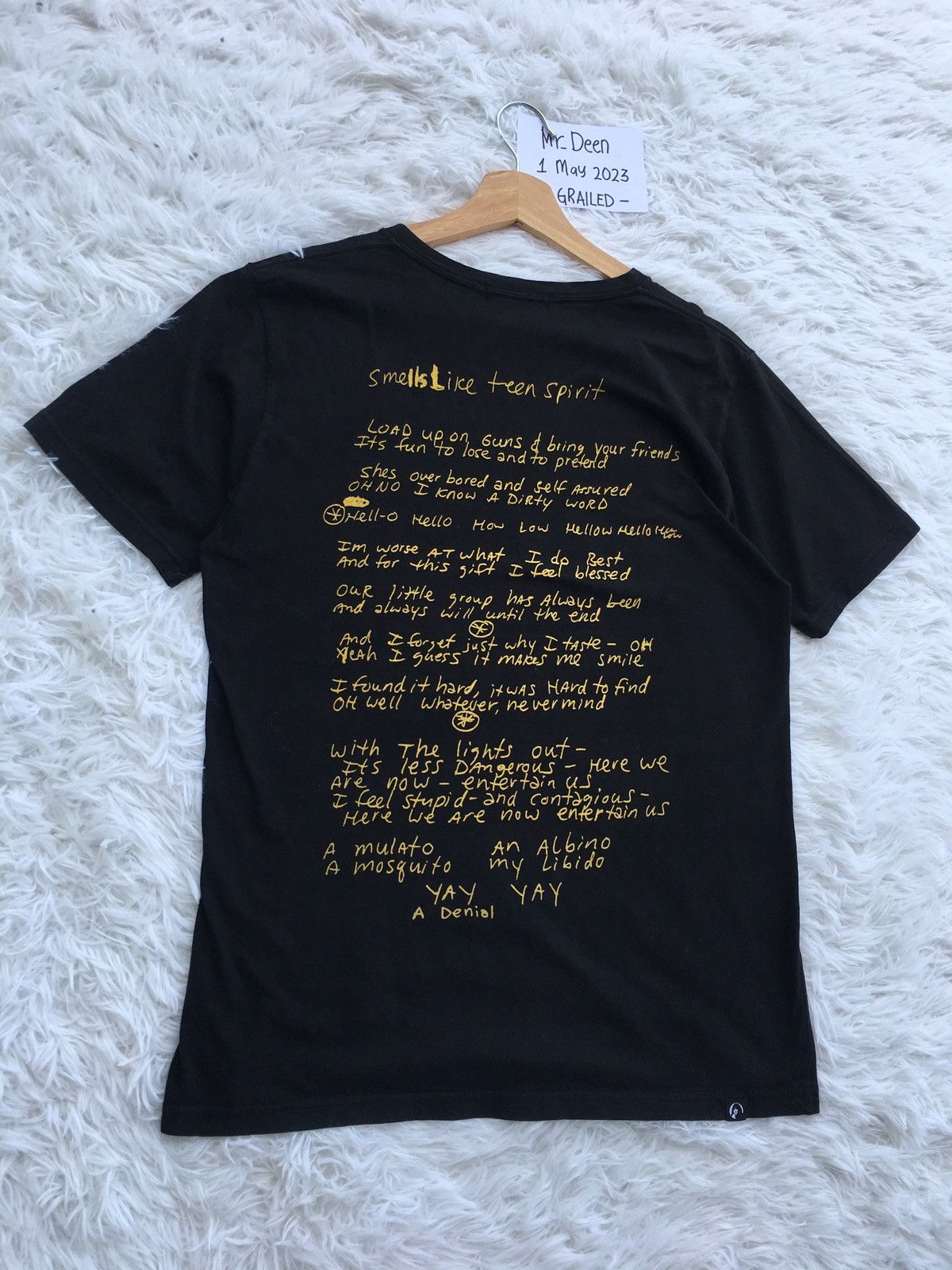 Hysteric Glamour Rare Hysteric Glamour x Nirvana Nevermind Tshirt Size US M / EU 48-50 / 2 - 18 Thumbnail