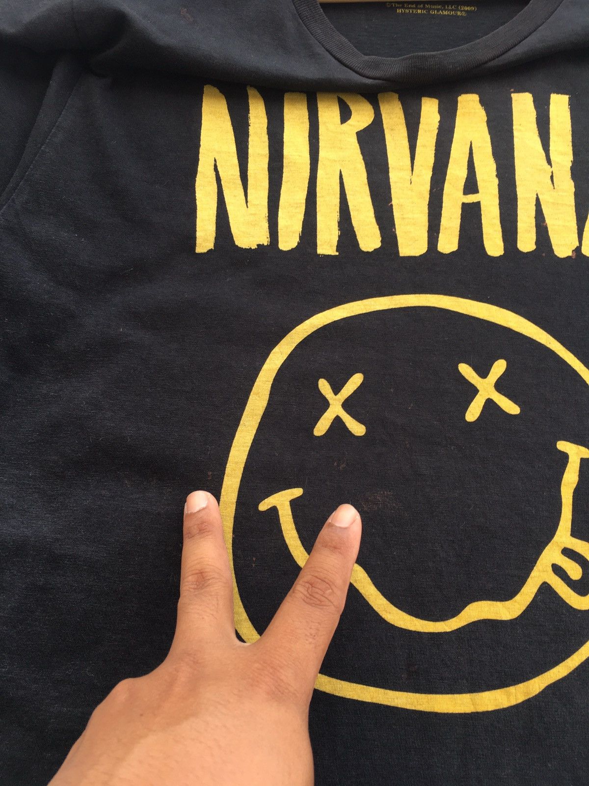 Hysteric Glamour Rare Hysteric Glamour x Nirvana Nevermind Tshirt Size US M / EU 48-50 / 2 - 14 Thumbnail