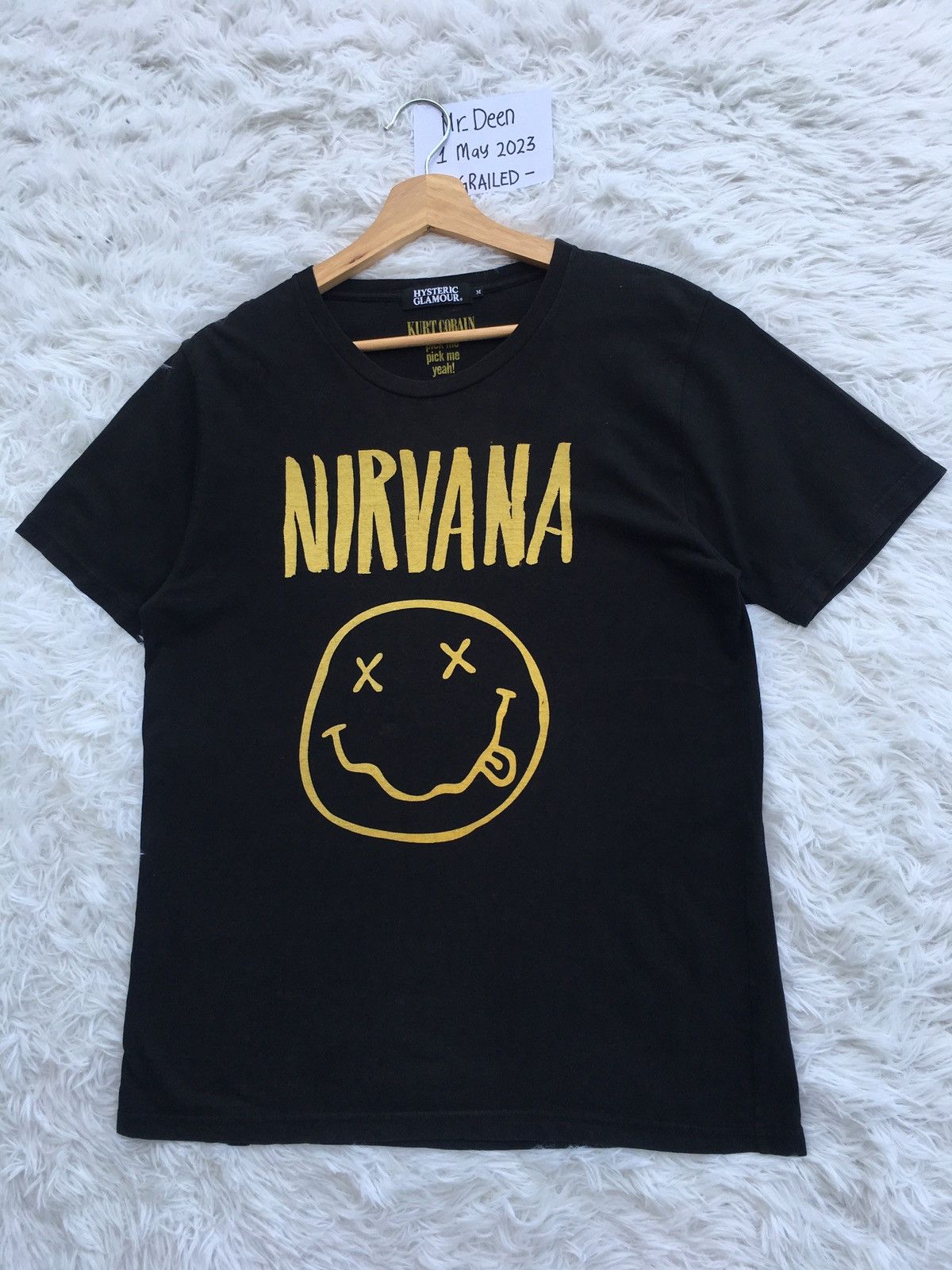 Hysteric Glamour Rare Hysteric Glamour x Nirvana Nevermind Tshirt Size US M / EU 48-50 / 2 - 3 Thumbnail
