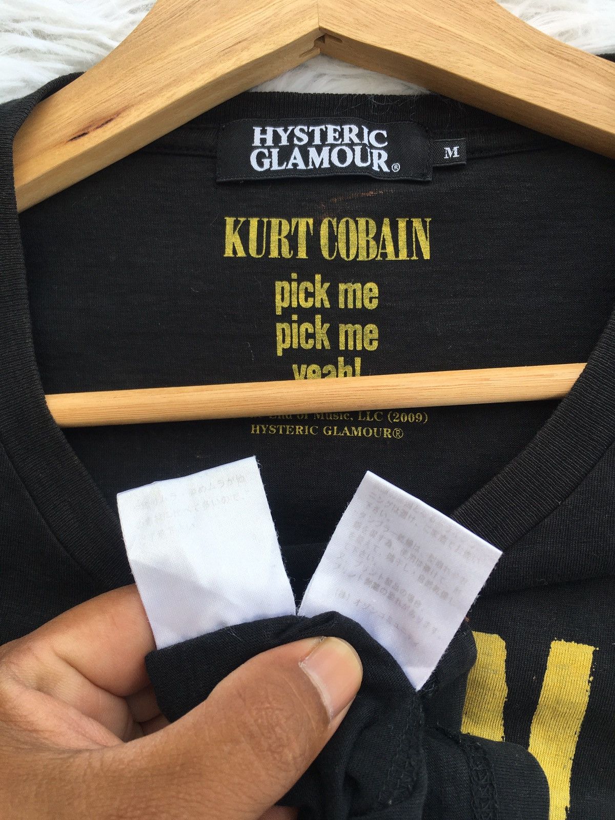 Hysteric Glamour Rare Hysteric Glamour x Nirvana Nevermind Tshirt Size US M / EU 48-50 / 2 - 13 Thumbnail