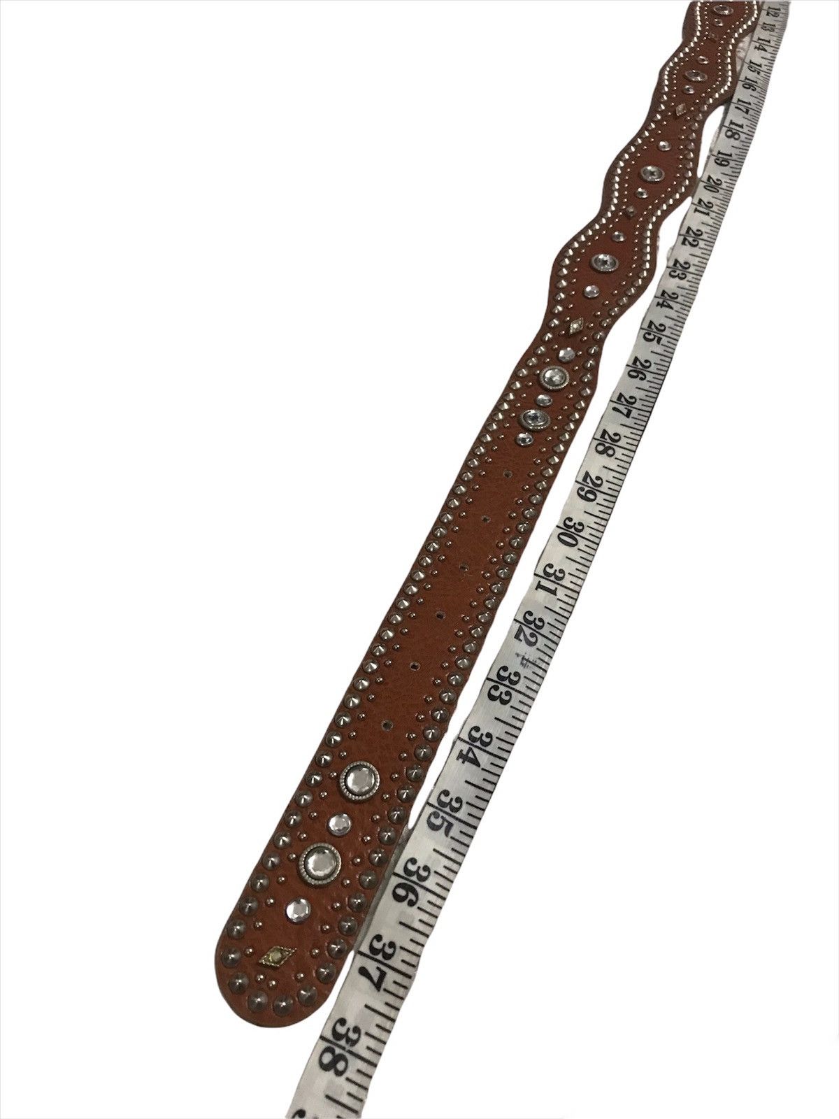Vintage 💥Vintage Japanese Swarovski Studs Belt Size ONE SIZE - 13 Thumbnail