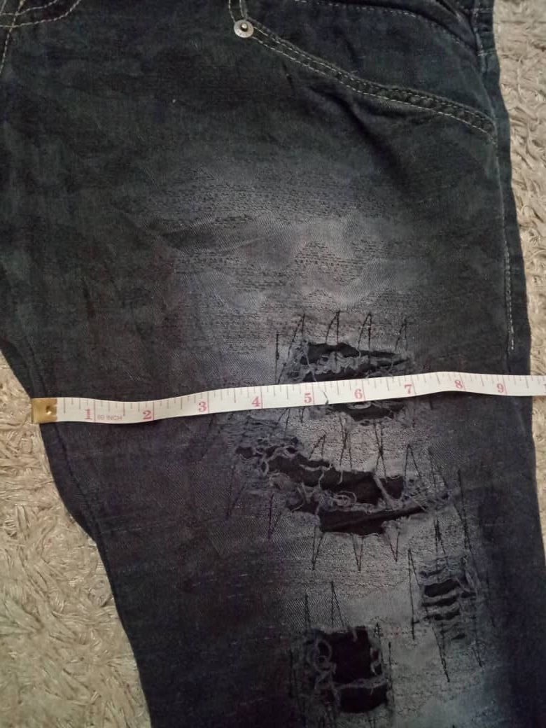 Japanese Brand × PPFM × Seditionaries PPFM Super Rare Punk Design Denim Pants / Bondage Pants Size US 31 - 6 Thumbnail