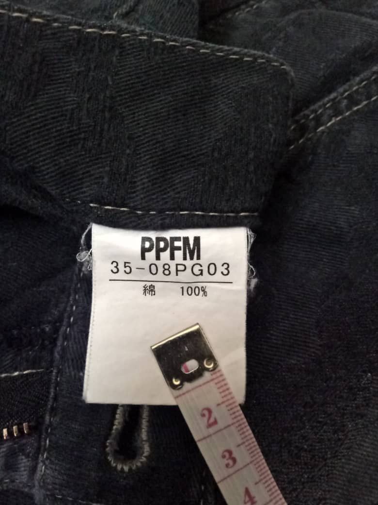 Japanese Brand × PPFM × Seditionaries PPFM Super Rare Punk Design Denim Pants / Bondage Pants Size US 31 - 3 Thumbnail