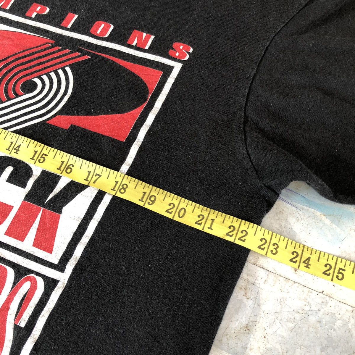 Fruit Of The Loom × NBA × Vintage Vintage 92 Portland Blazers NBA Back 2 Back Champions Size US L / EU 52-54 / 3 - 5 Thumbnail