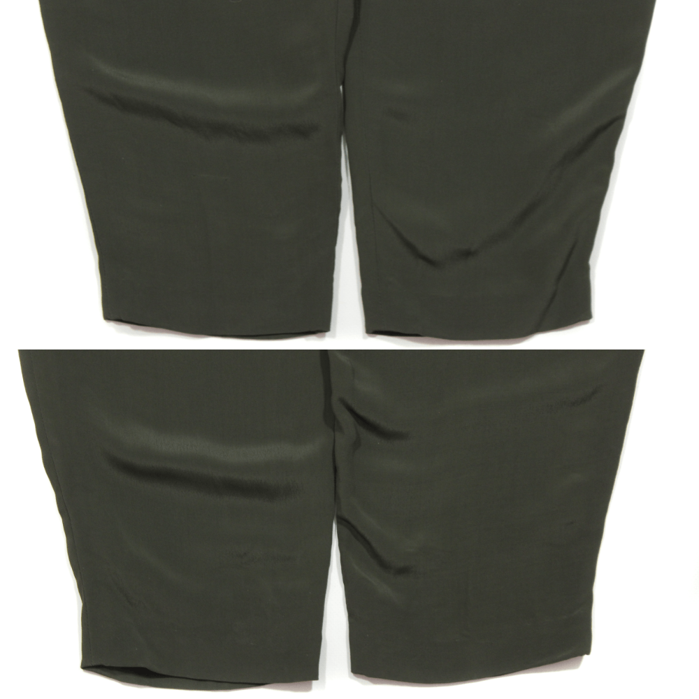 Yohji Yamamoto 90S Archive Nylon Silk Oversize Cropped Pants Vintage Size 28" / US 6 / IT 42 - 5 Thumbnail