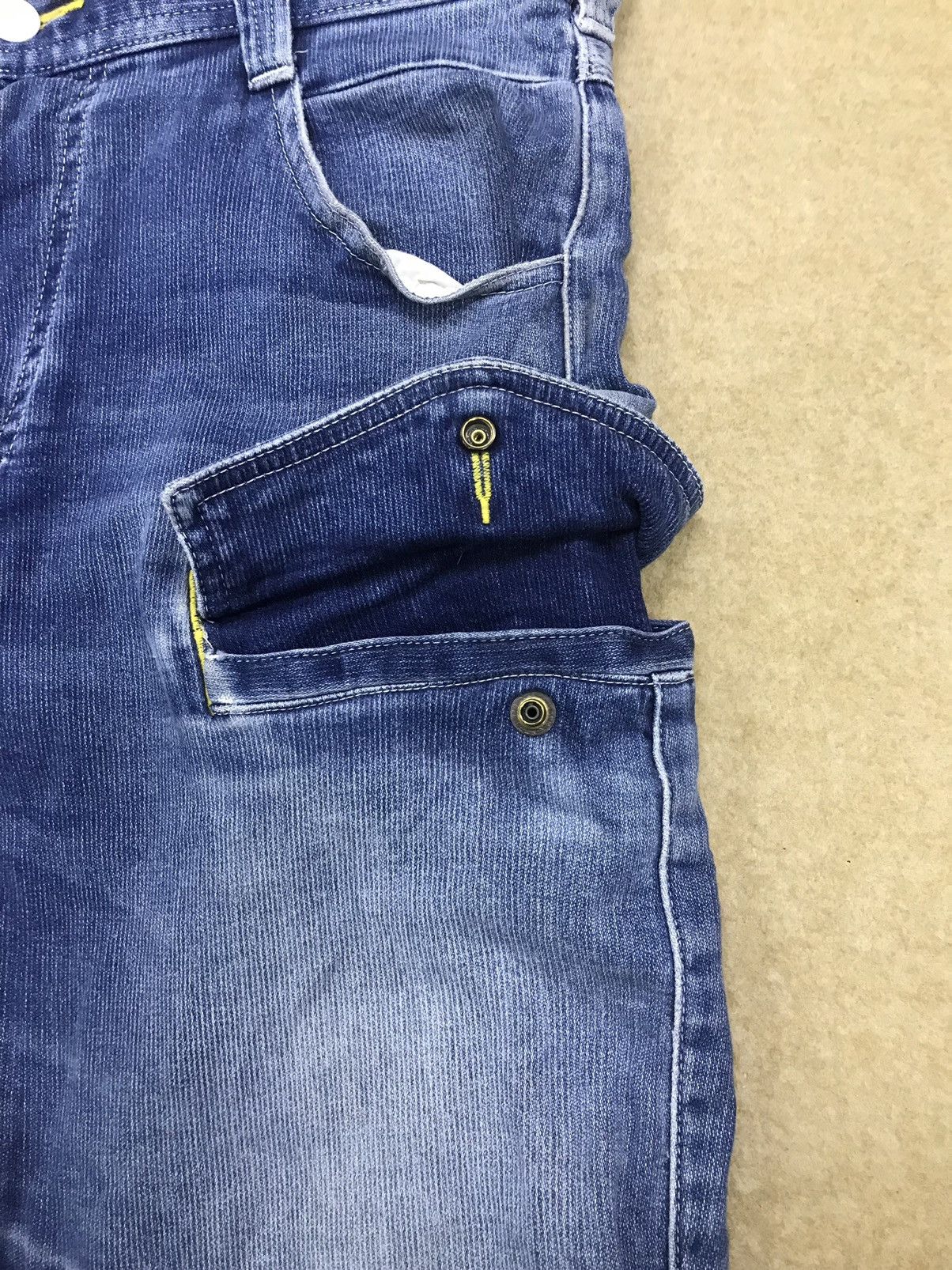 Japanese Brand Toraichi Japan Multi pocket Bike Denim Size 32 Distressed Size US 32 / EU 48 - 5 Thumbnail