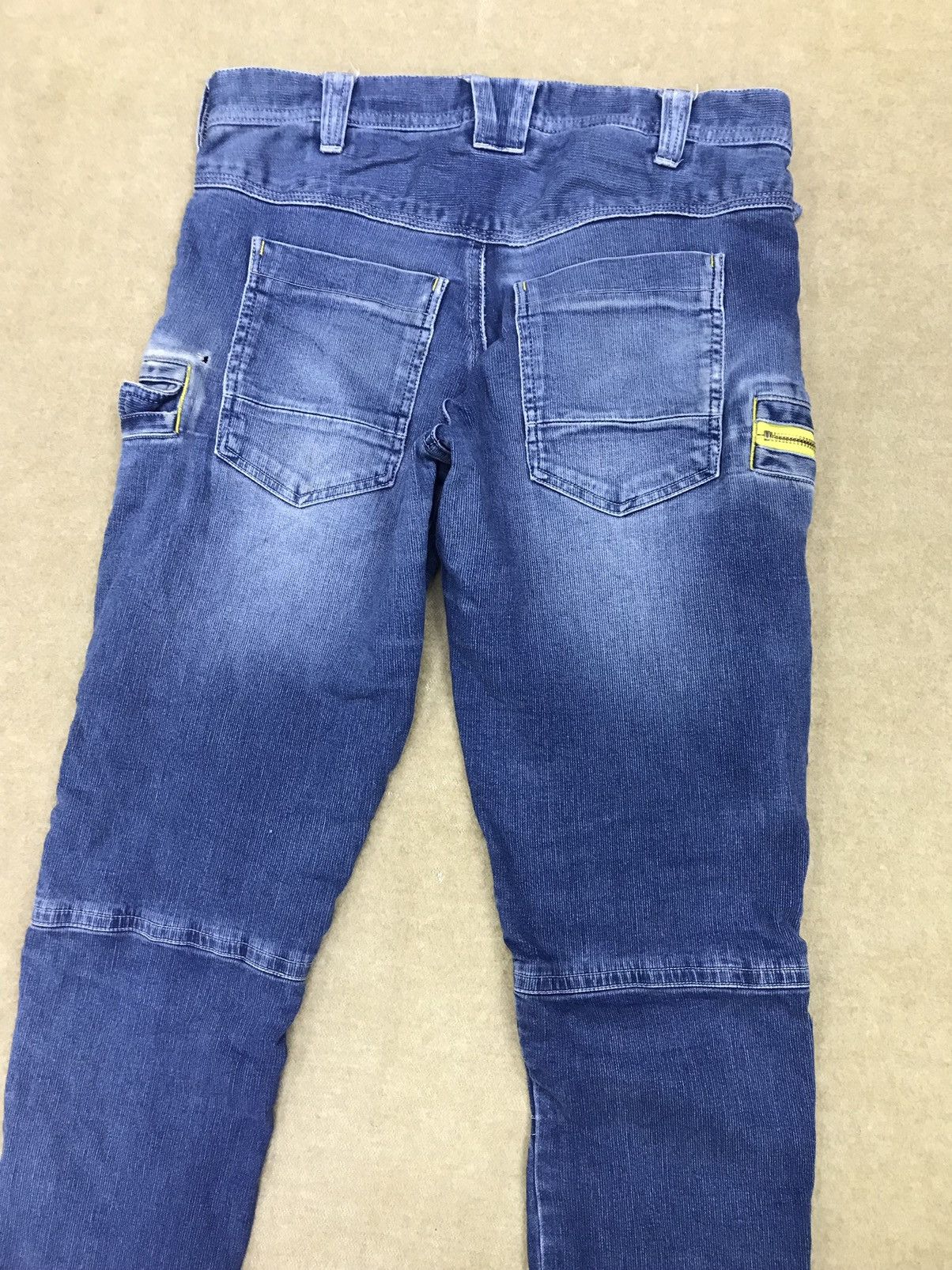 Japanese Brand Toraichi Japan Multi pocket Bike Denim Size 32 Distressed Size US 32 / EU 48 - 3 Thumbnail