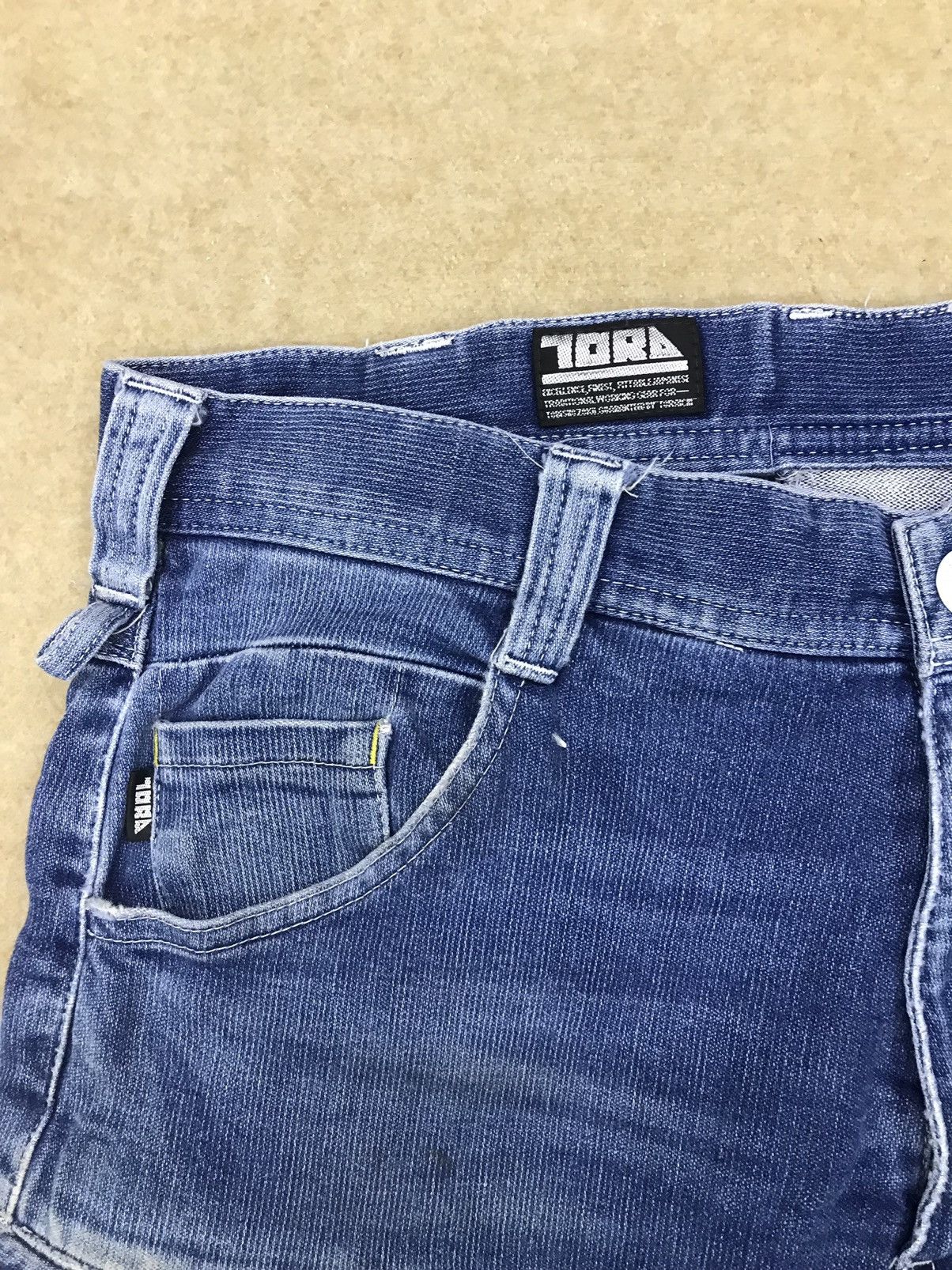 Japanese Brand Toraichi Japan Multi pocket Bike Denim Size 32 Distressed Size US 32 / EU 48 - 7 Thumbnail