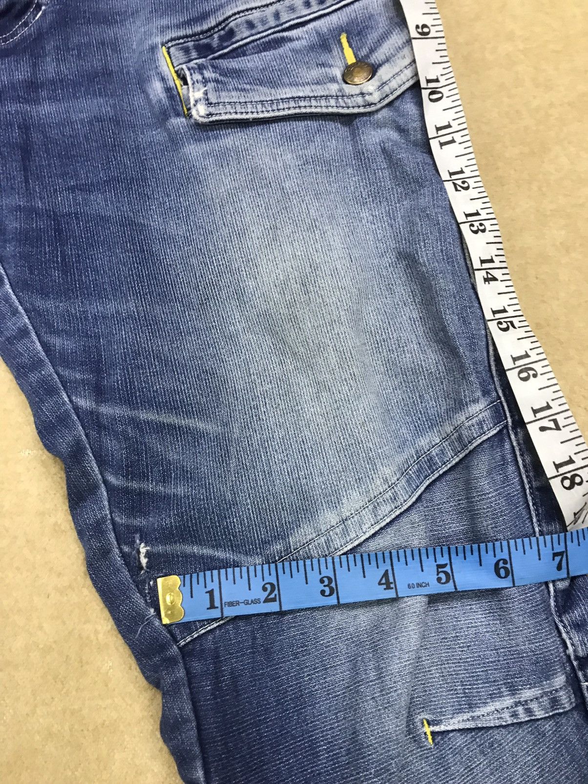 Japanese Brand Toraichi Japan Multi pocket Bike Denim Size 32 Distressed Size US 32 / EU 48 - 12 Thumbnail
