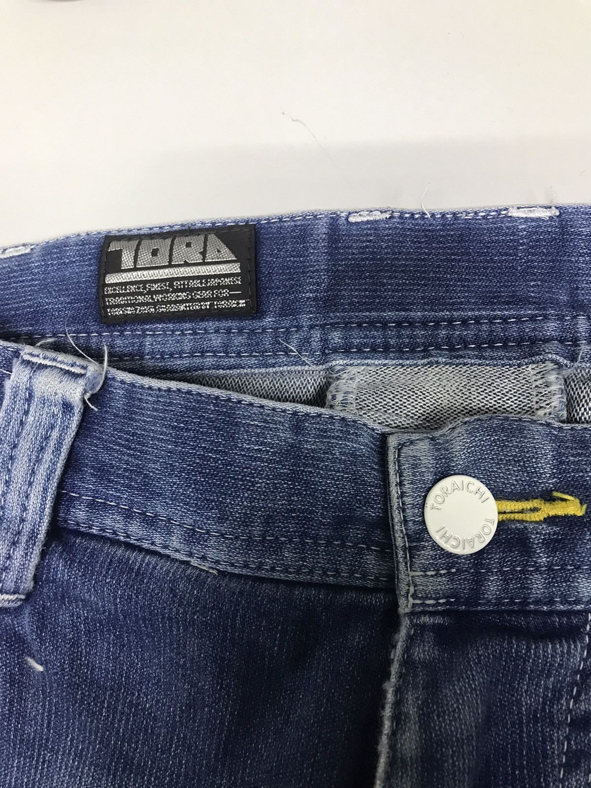 Japanese Brand Toraichi Japan Multi pocket Bike Denim Size 32 Distressed Size US 32 / EU 48 - 11 Thumbnail