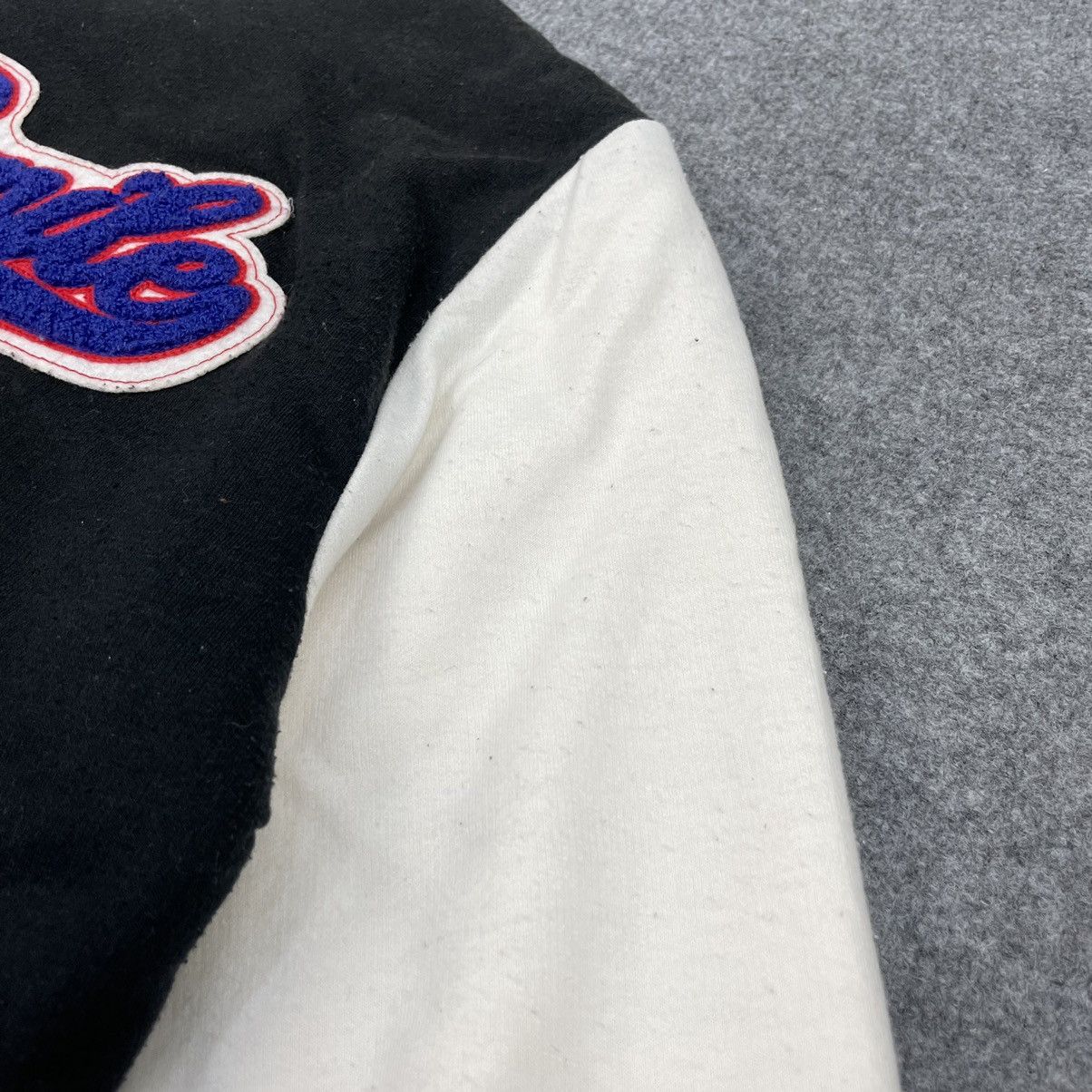 Japanese Brand × Vintage Up Smile Fleece Sherpa Reversible Varsity Jacket Size US M / EU 48-50 / 2 - 4 Thumbnail
