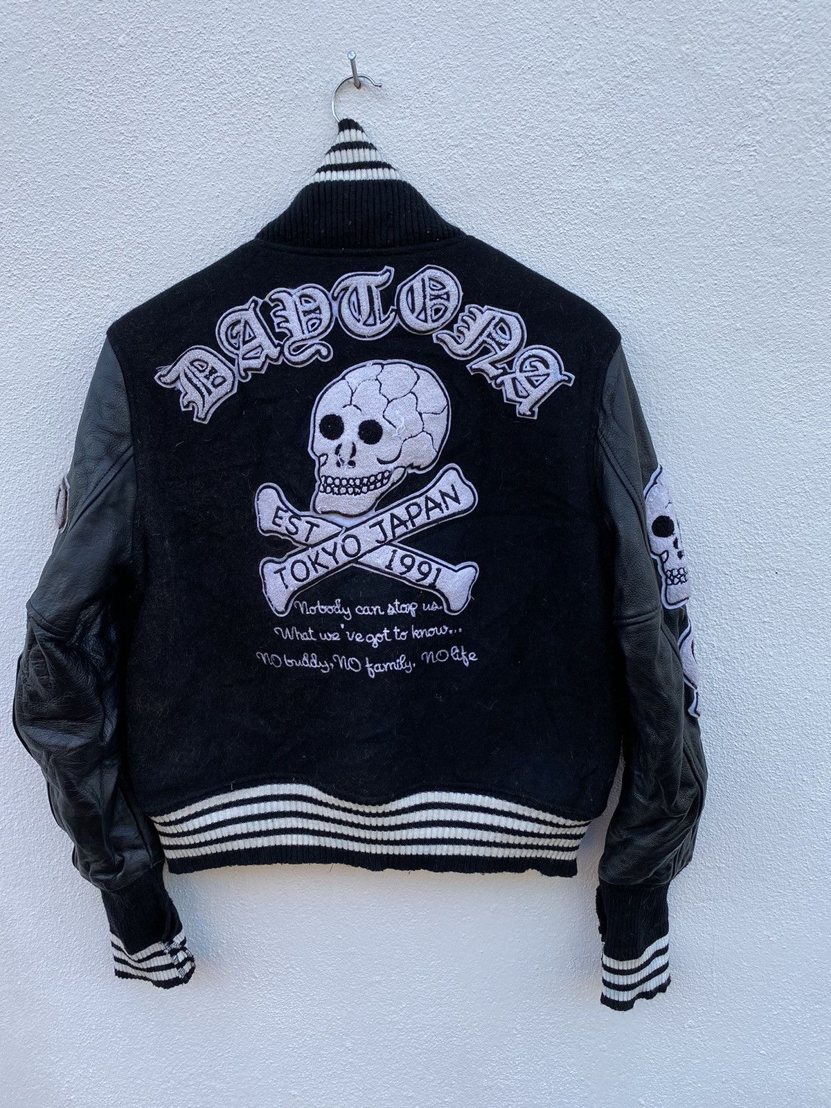 Daytona Vintage Rare Daytona Racing Embroidery Varsity jacket Size US M / EU 48-50 / 2 - 2 Thumbnail