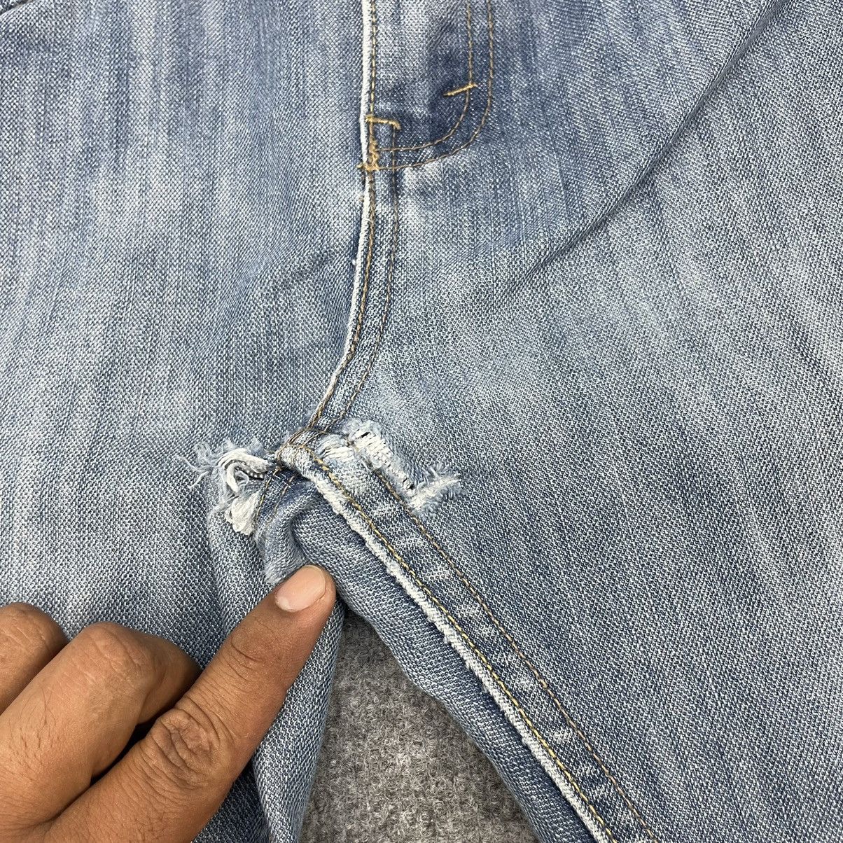 Levi's × Vintage Vintage Levi's 511 Distressed Light Wash Slim Fit -wc061 Size US 30 / EU 46 - 6 Thumbnail