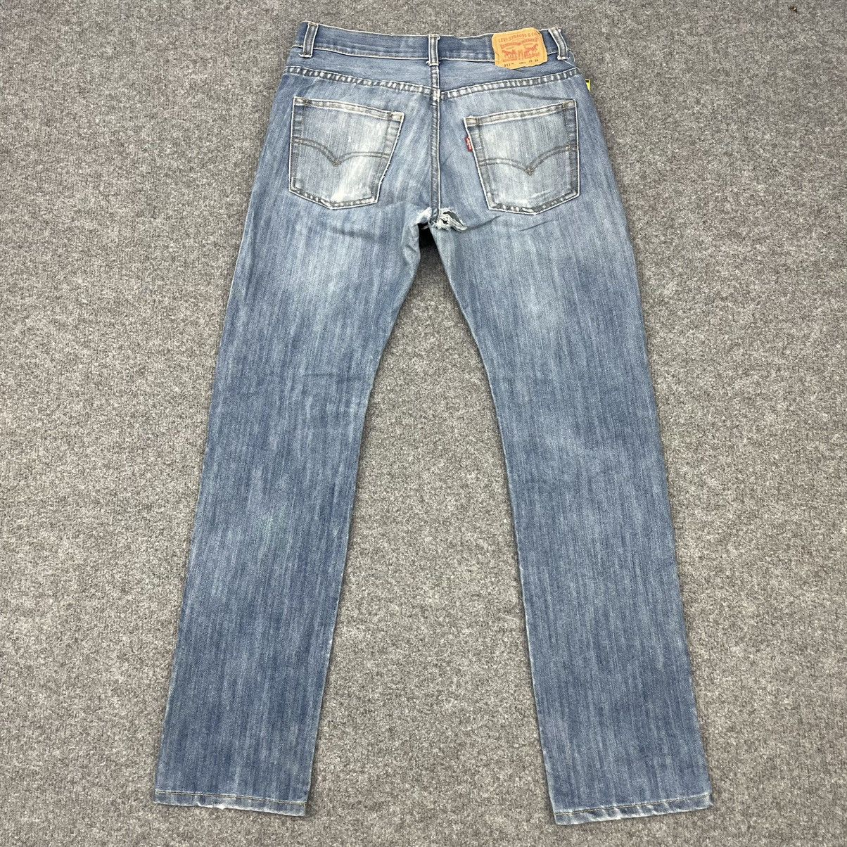 Levi's × Vintage Vintage Levi's 511 Distressed Light Wash Slim Fit -wc061 Size US 30 / EU 46 - 2 Thumbnail