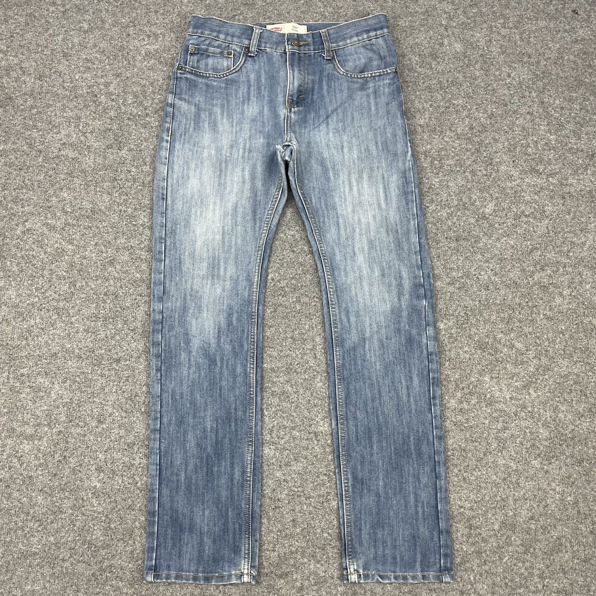 Levi's × Vintage Vintage Levi's 511 Distressed Light Wash Slim Fit -wc061 Size US 30 / EU 46 - 1 Thumbnail