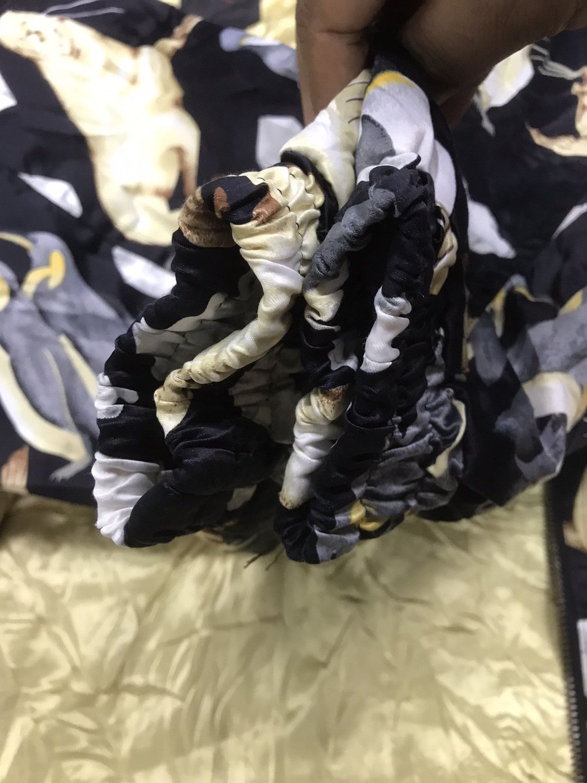 Japanese Brand × Kensho Abe × Vintage Kensho Abe Winter Animal Over Print Puffer Hoodie Jacket Size US M / EU 48-50 / 2 - 12 Thumbnail