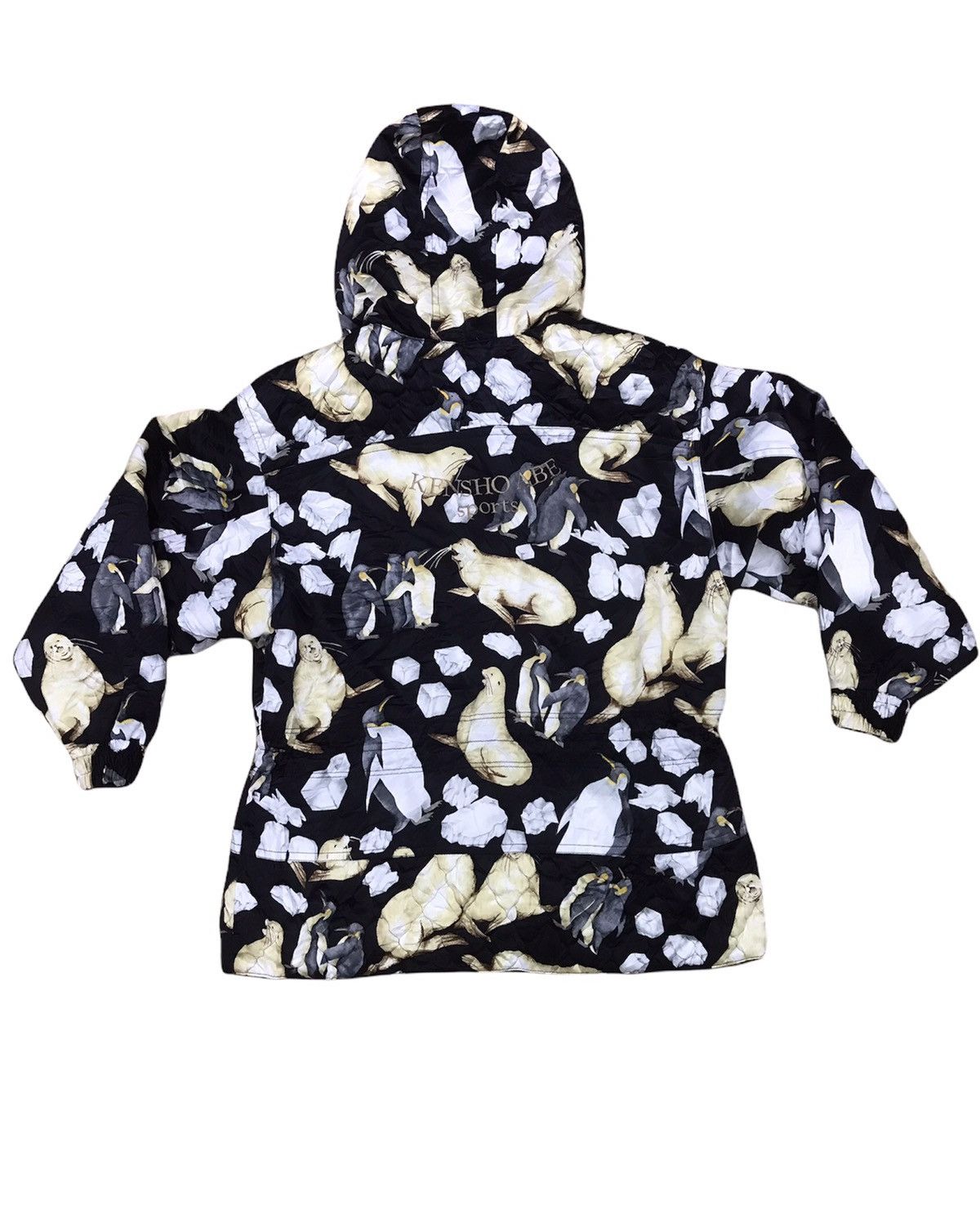 Japanese Brand × Kensho Abe × Vintage Kensho Abe Winter Animal Over Print Puffer Hoodie Jacket Size US M / EU 48-50 / 2 - 2 Thumbnail